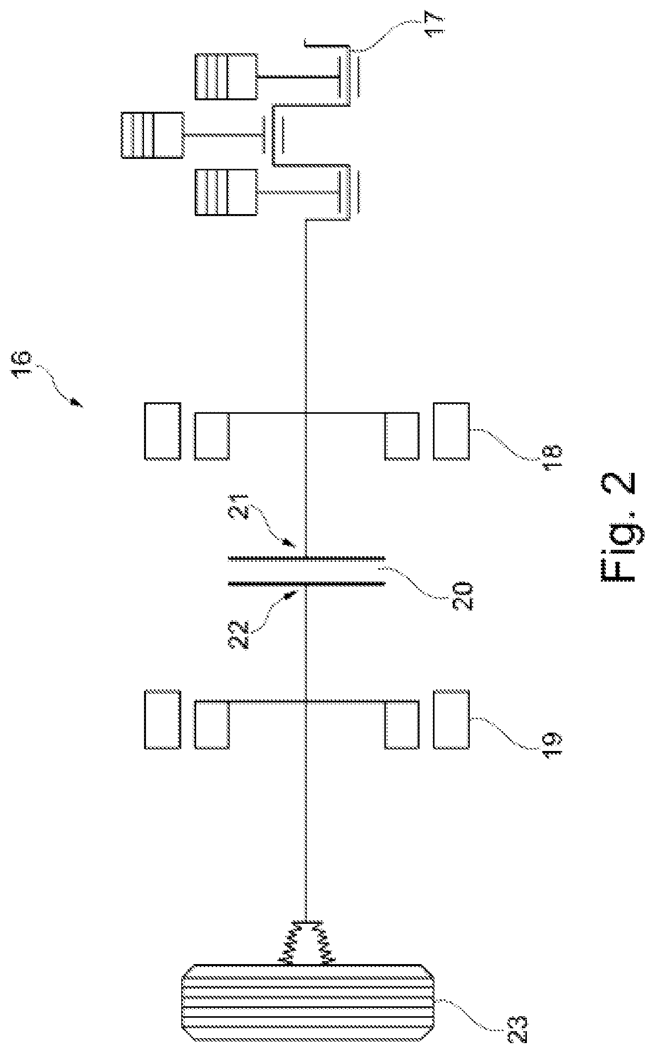 Patent US12351159 Figure 2 – Method for actively changing the frictional value of a hybrid disconnect clutch installed in a power train of a vehicle