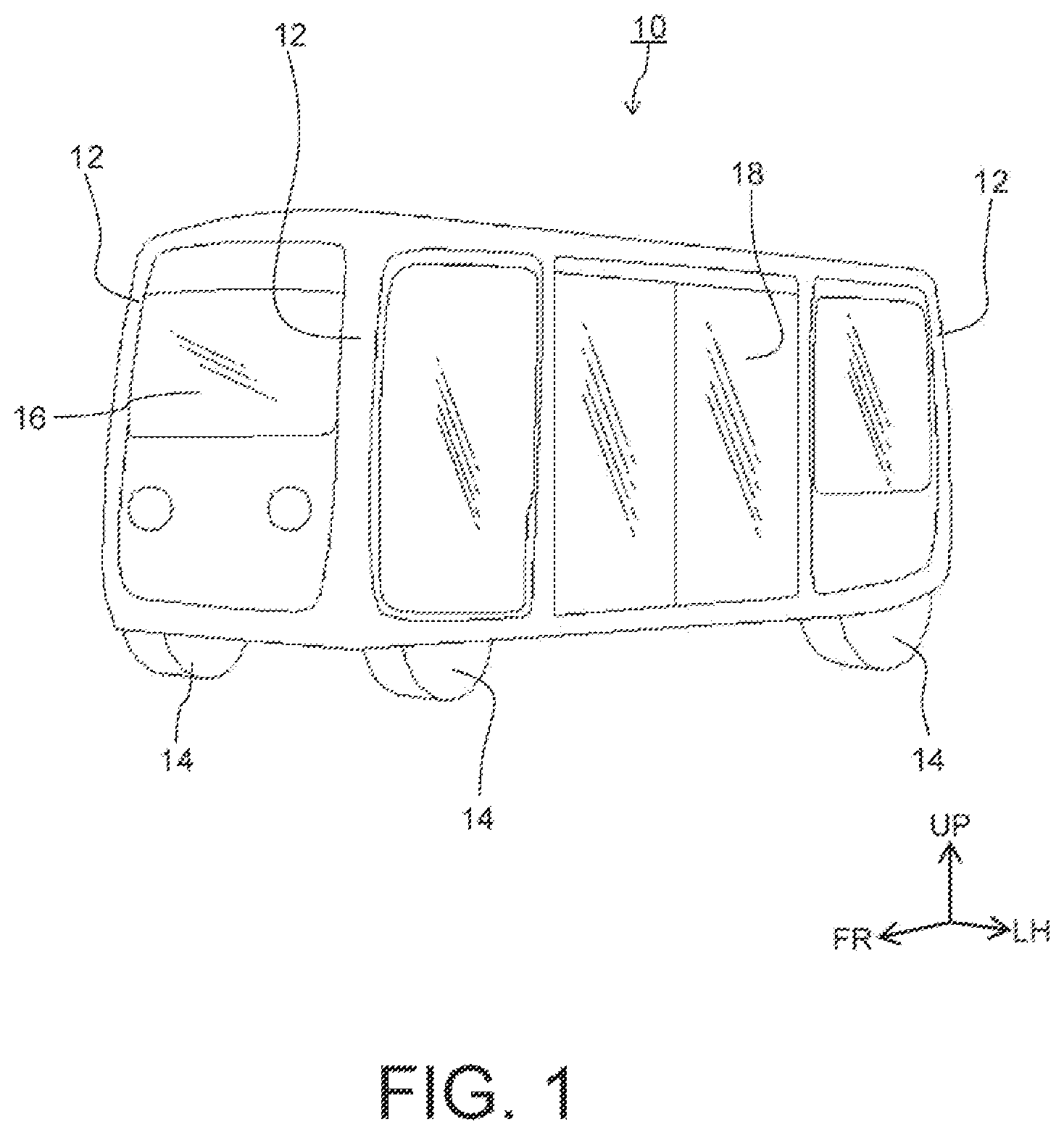 Patent US12351163 Figure 1 – Automatic driving control system