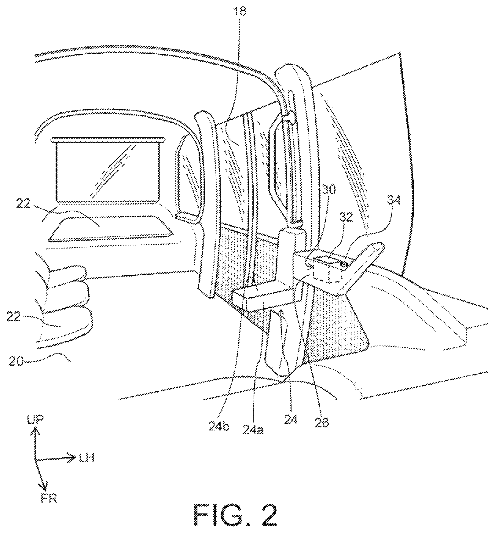 Patent US12351163 Figure 2 – Automatic driving control system