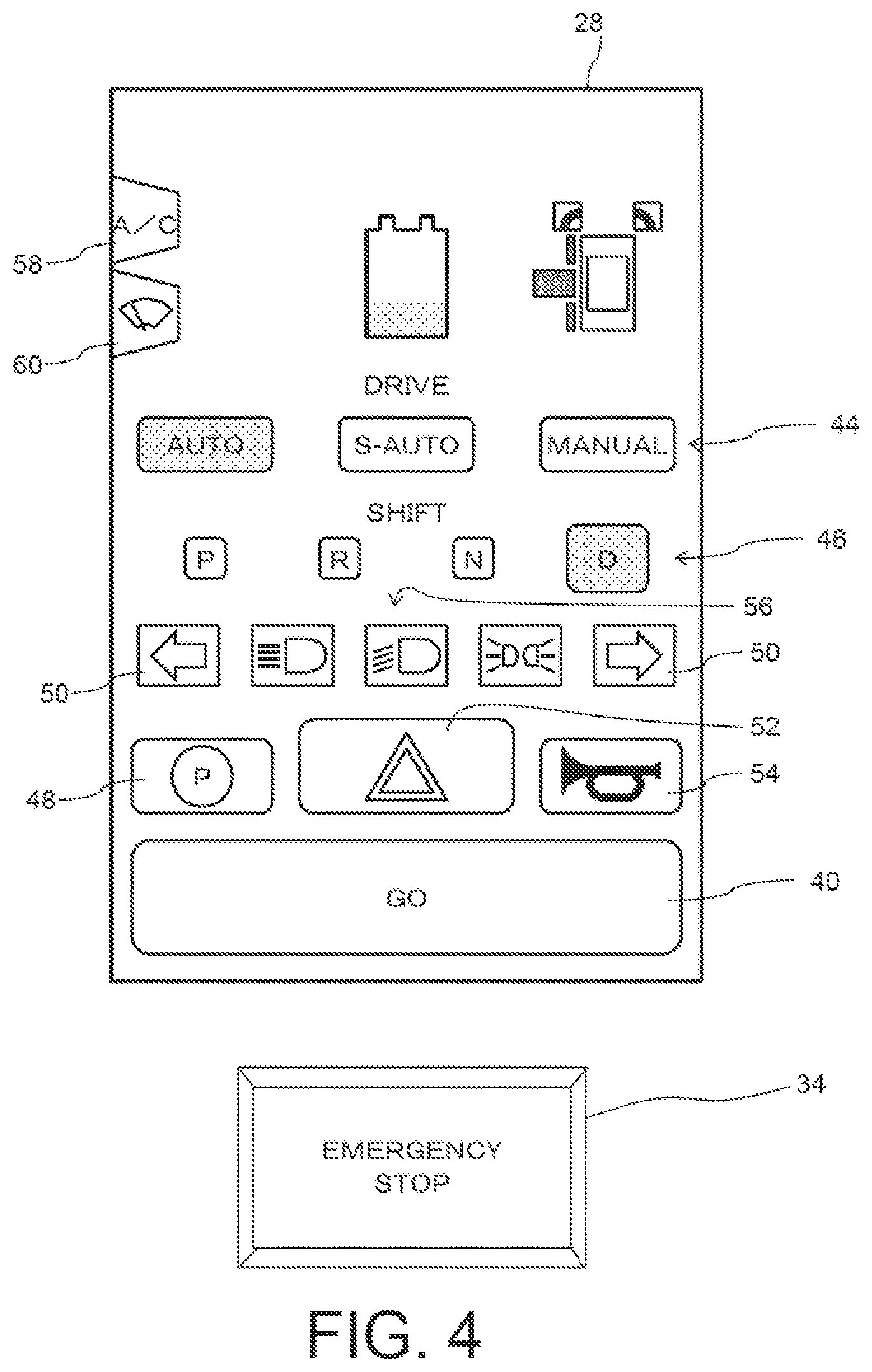 Patent US12351163 Figure 4 – Automatic driving control system