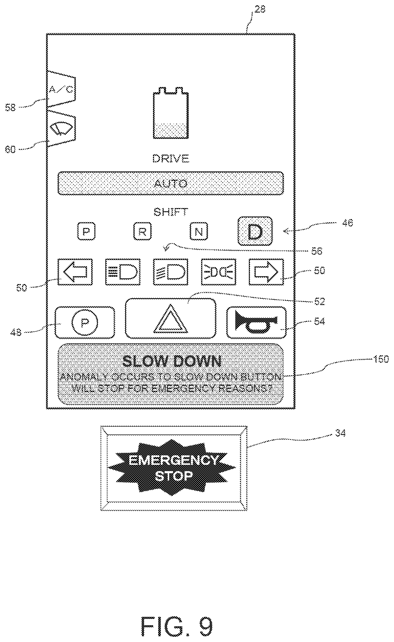 Patent US12351163 Figure 9 – Automatic driving control system