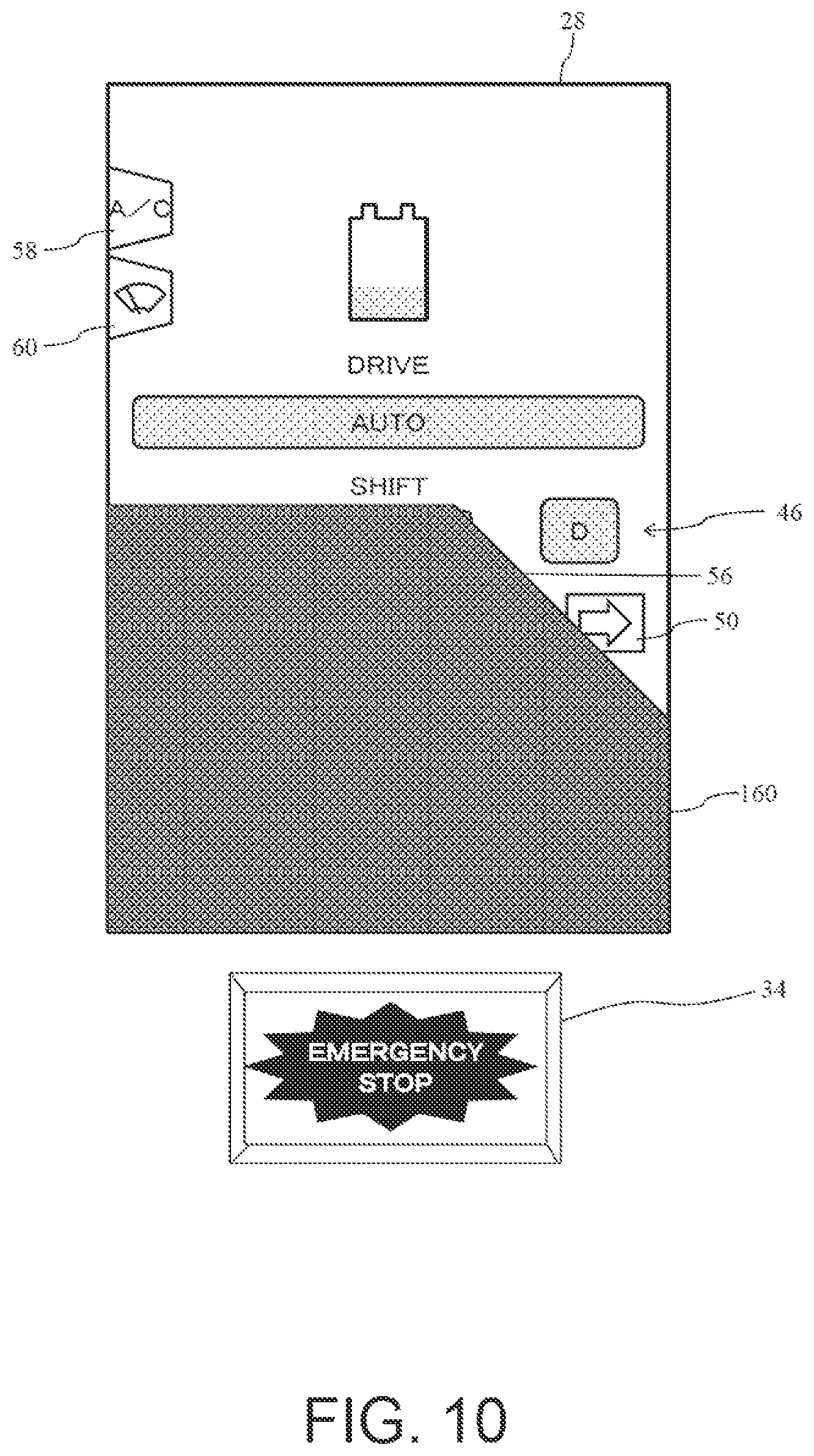 Patent US12351163 Figure 10 – Automatic driving control system