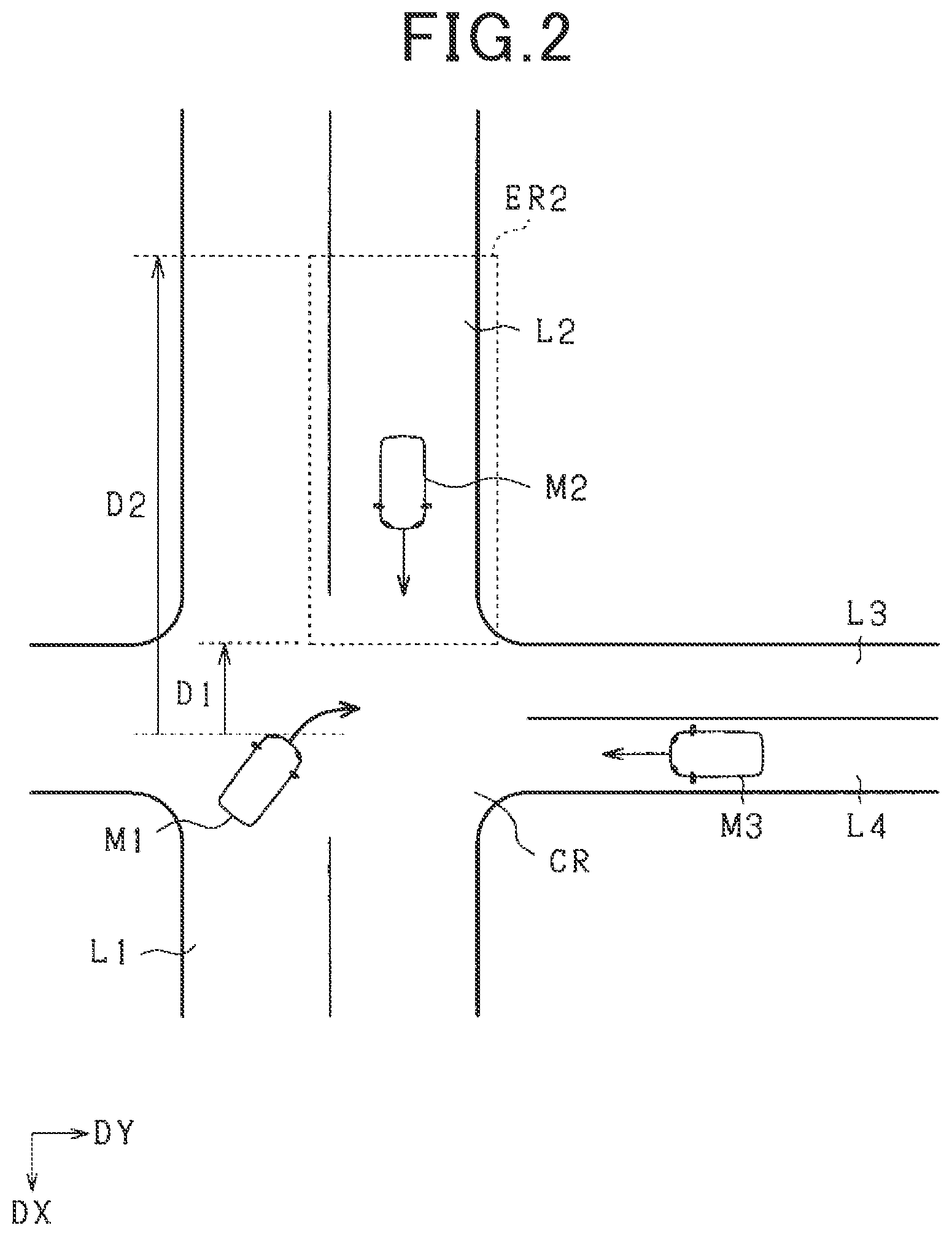 Patent US12351166 Figure 2 – Vehicle control device