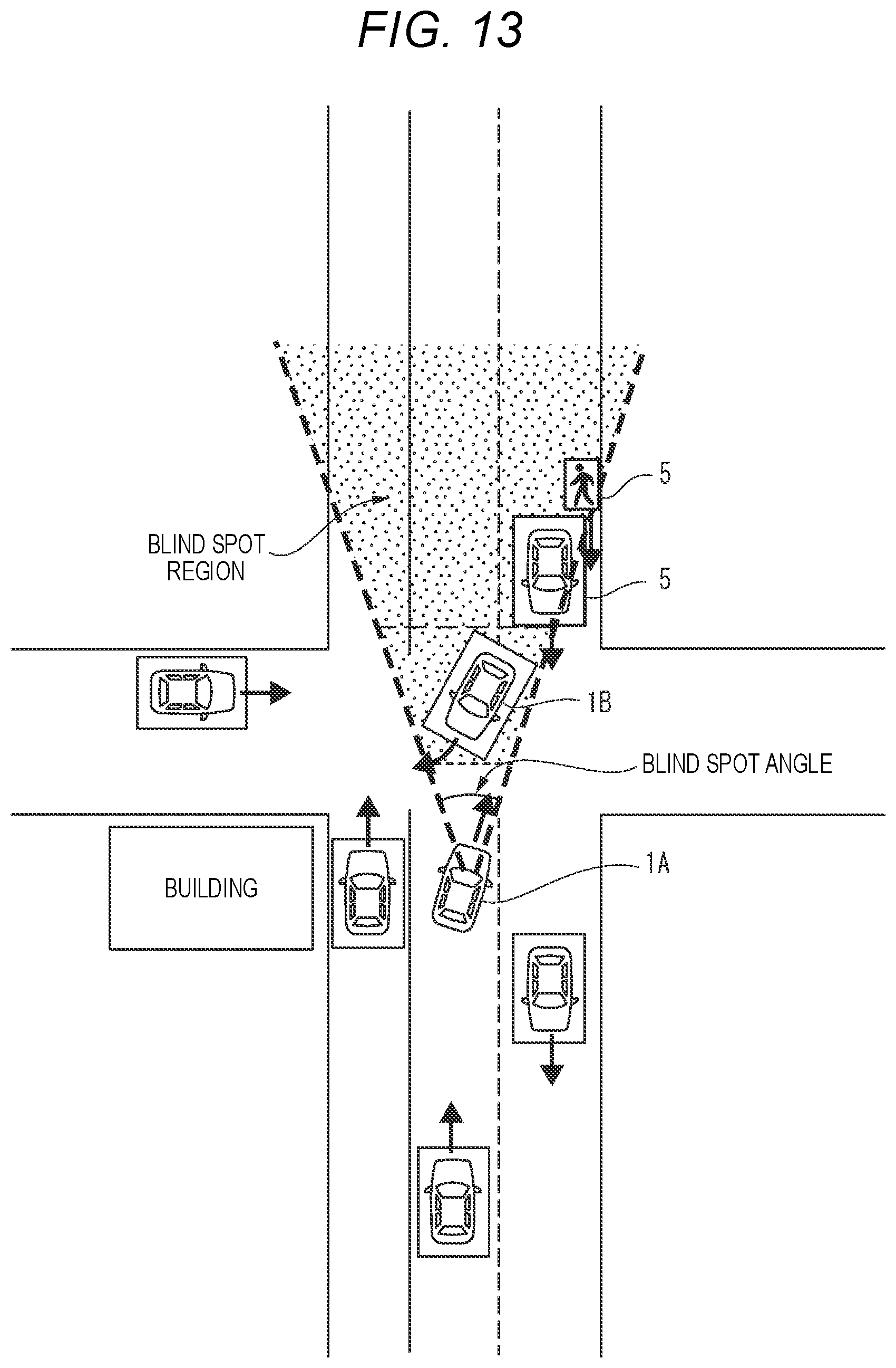 Patent US12351167 Figure 13 – Vehicle and control device