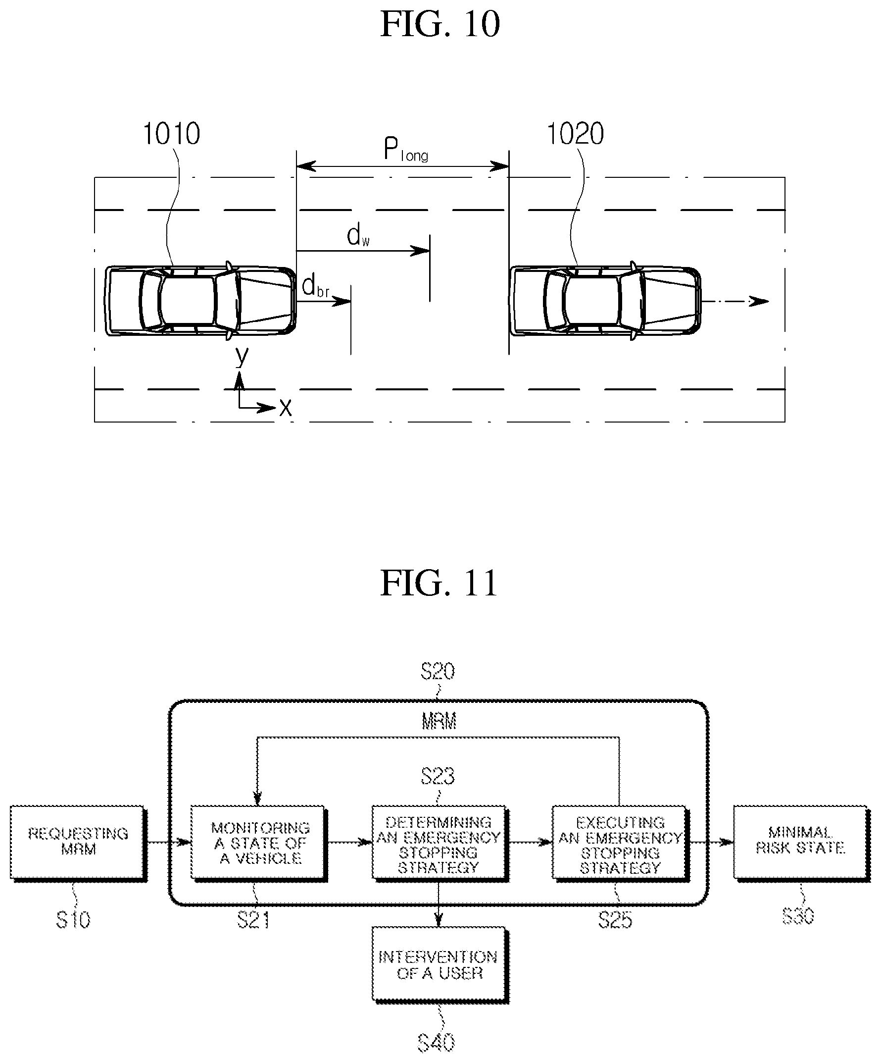 Patent US12351168 Figure 9 – Vehicle for performing minimal risk maneuver and method for operating the vehicle
