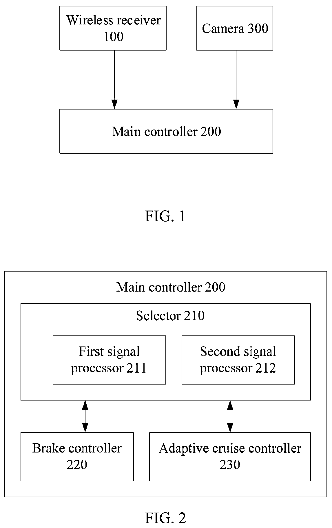 Patent US12351169 — Adaptive cruise control system and adaptive cruise control method supporting traffic light recognition — Figure 1