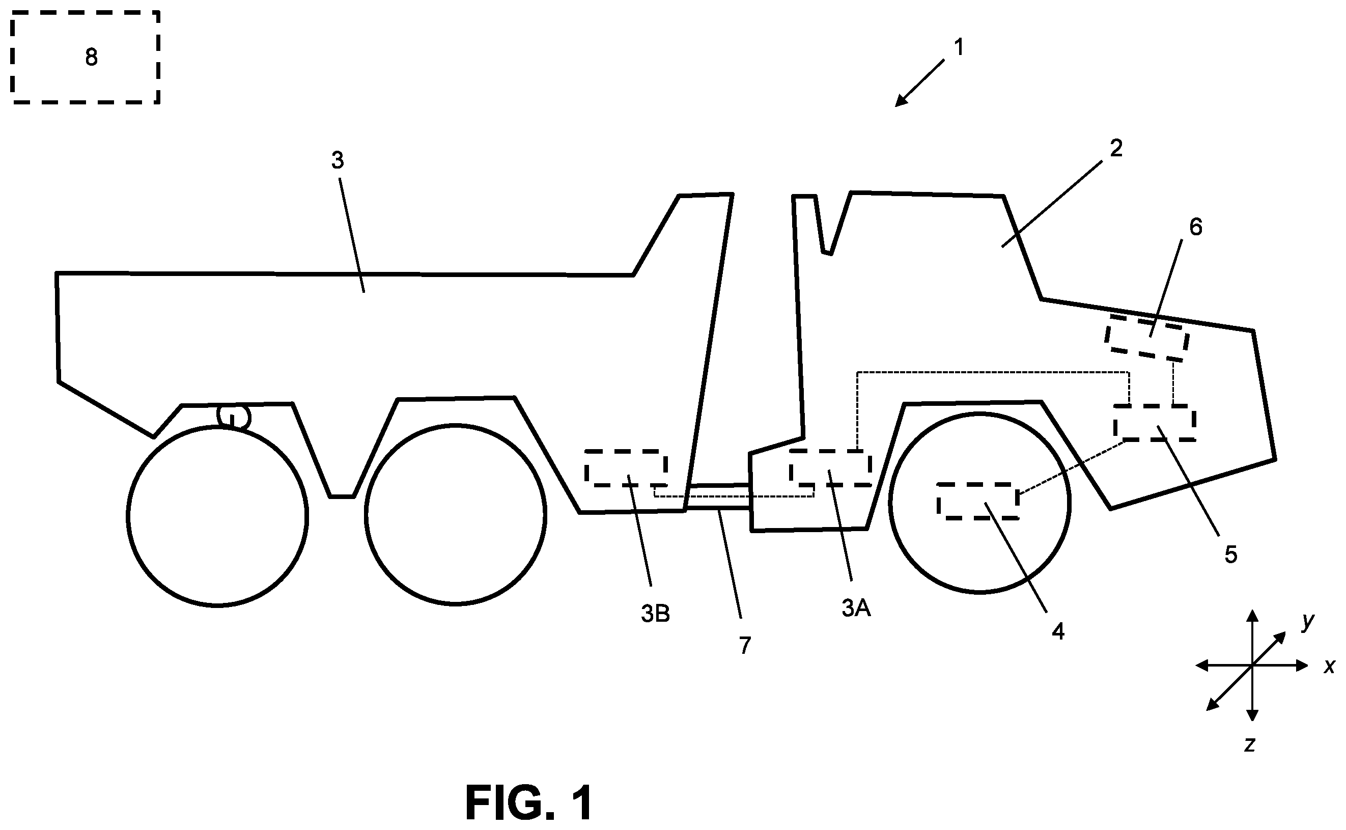 Patent US12351171 Figure 1 – Autonomous machine operation using vibration analysis
