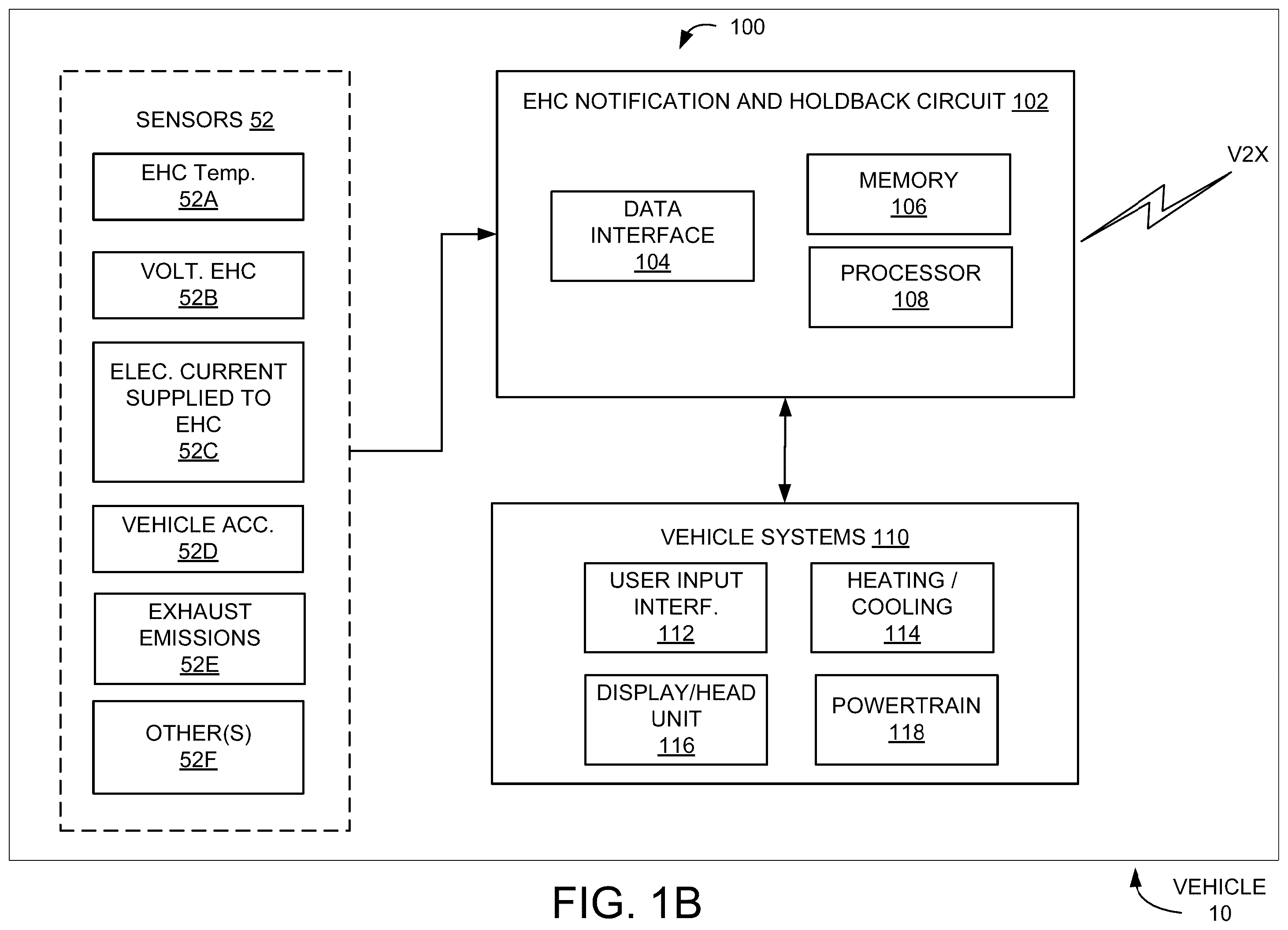 Patent US12351173 Figure 2 – EHC warmup notification