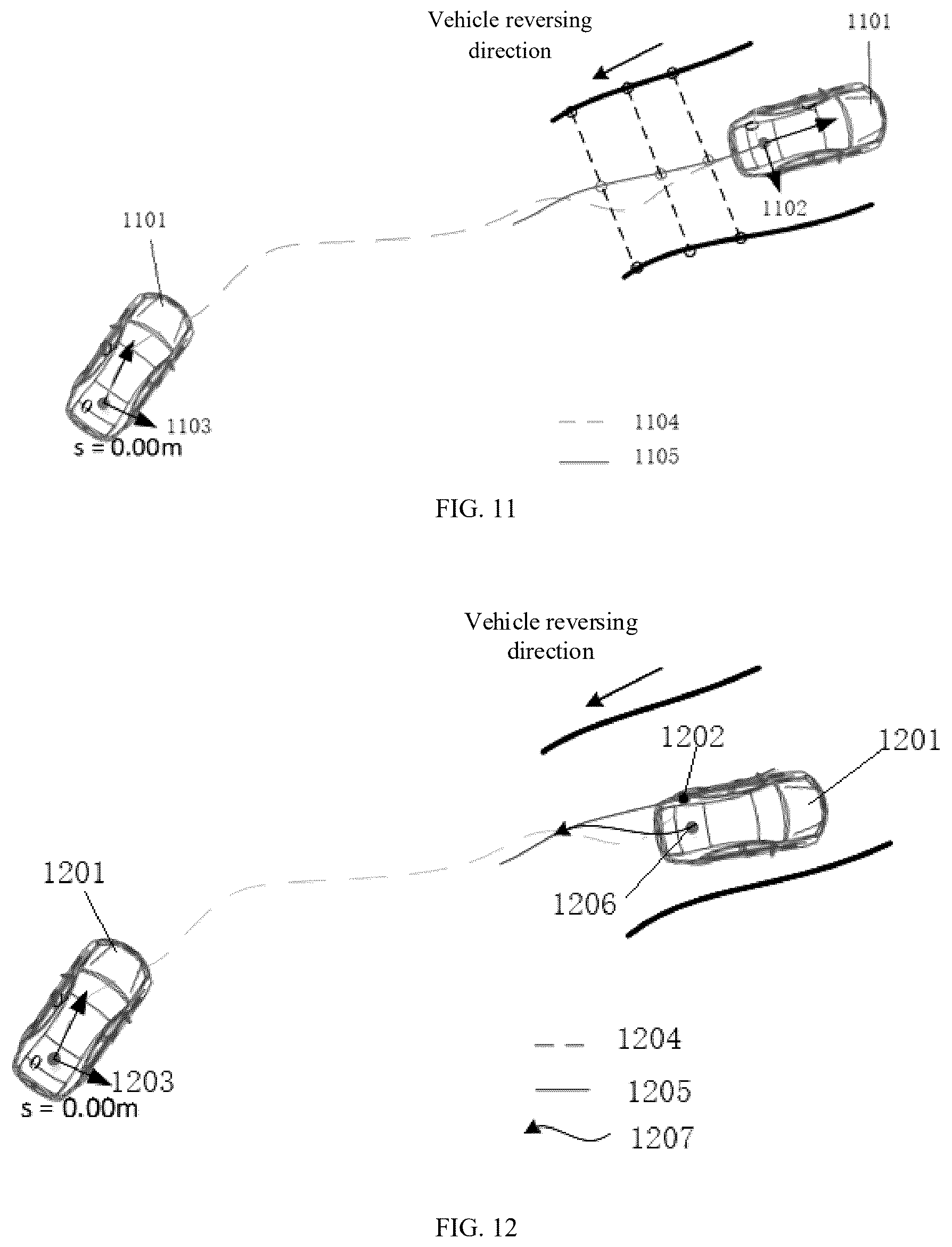 Patent US12351175 Figure 8 – Reversing control method and system and vehicle