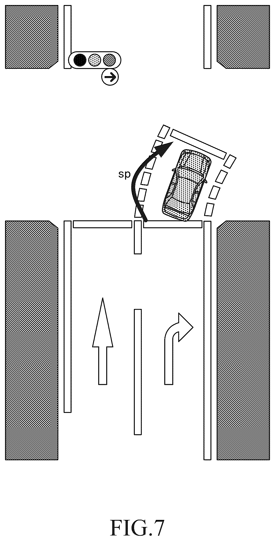 Patent US12351178 Figure 7 – Driving assistance device, driving assistance method, and driving assistance program