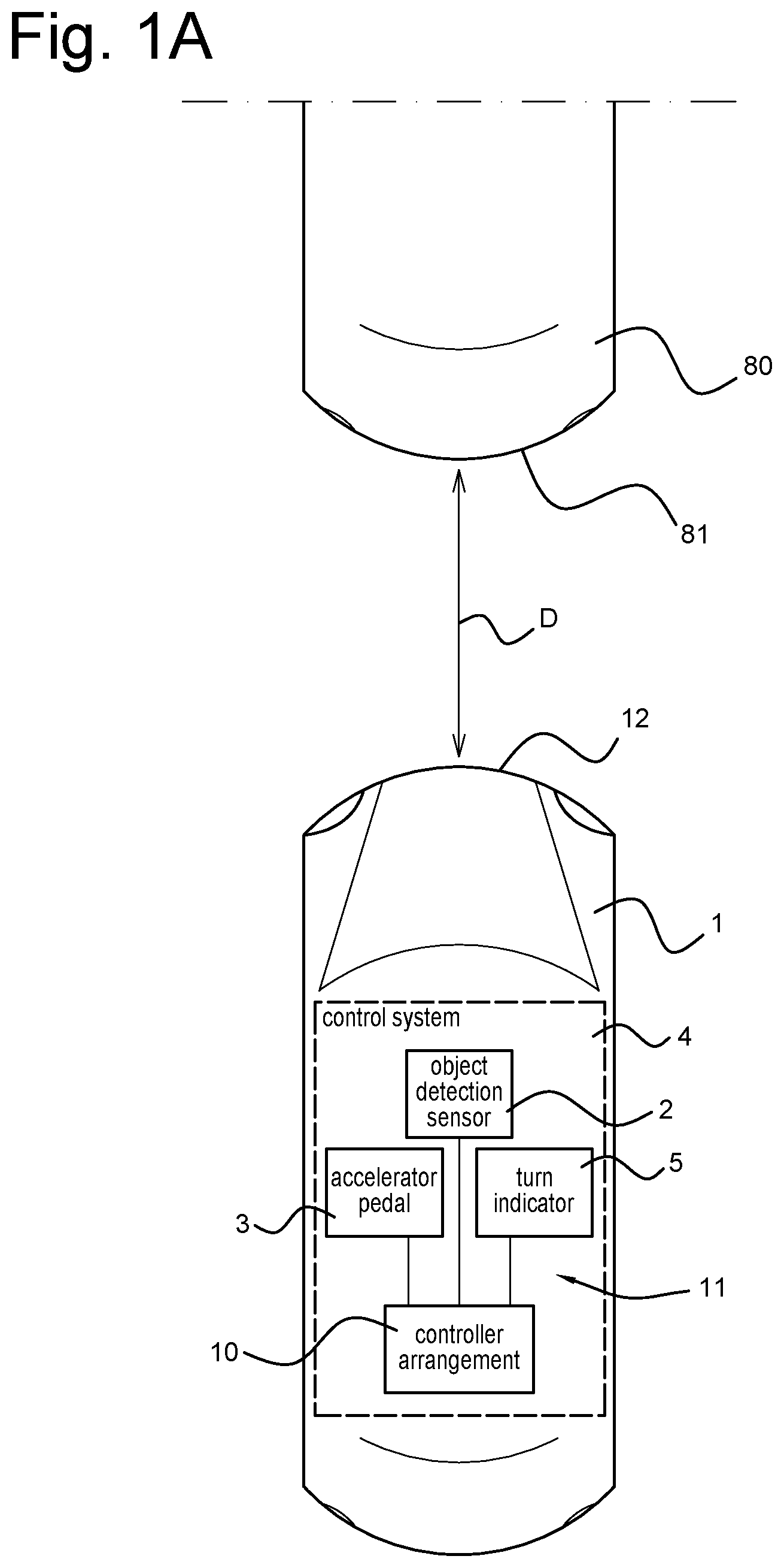 Patent US12351200 — Method and control system for limiting a driver acceleration request — Figure 1