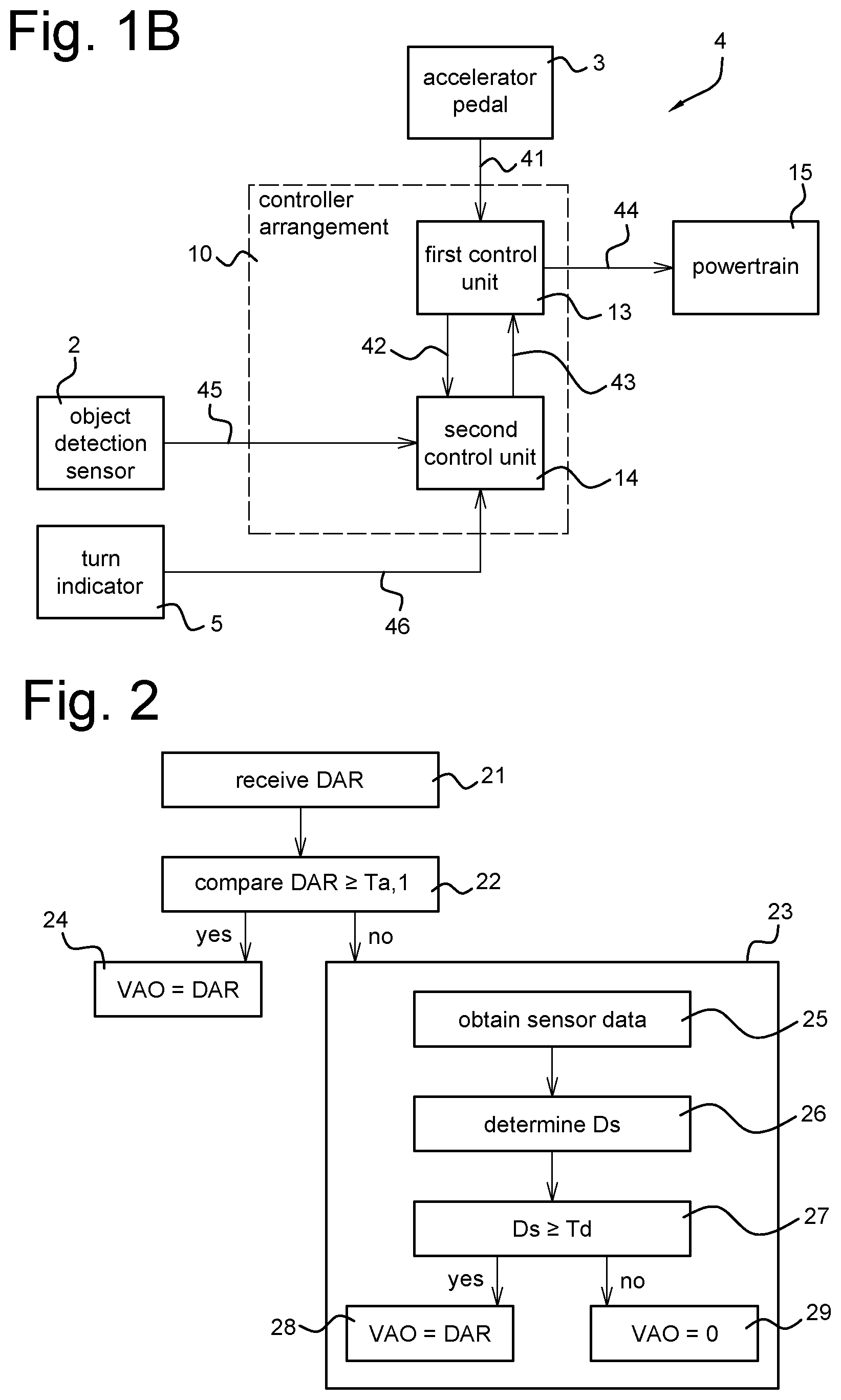 Patent US12351200 Figure 2 – Method and control system for limiting a driver acceleration request