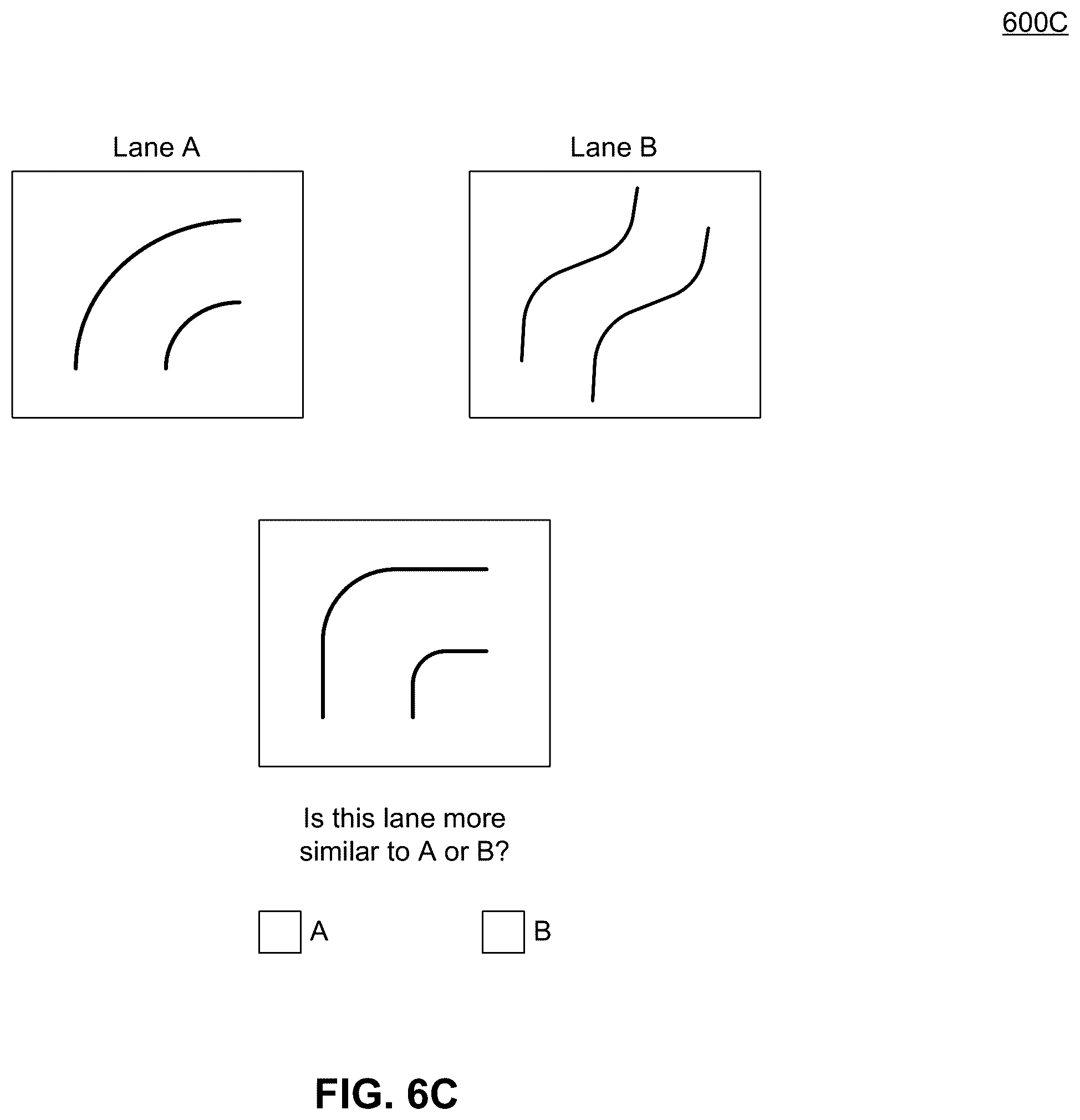 Patent US12351205 Figure 8 – Lane segment clustering using hybrid distance metrics