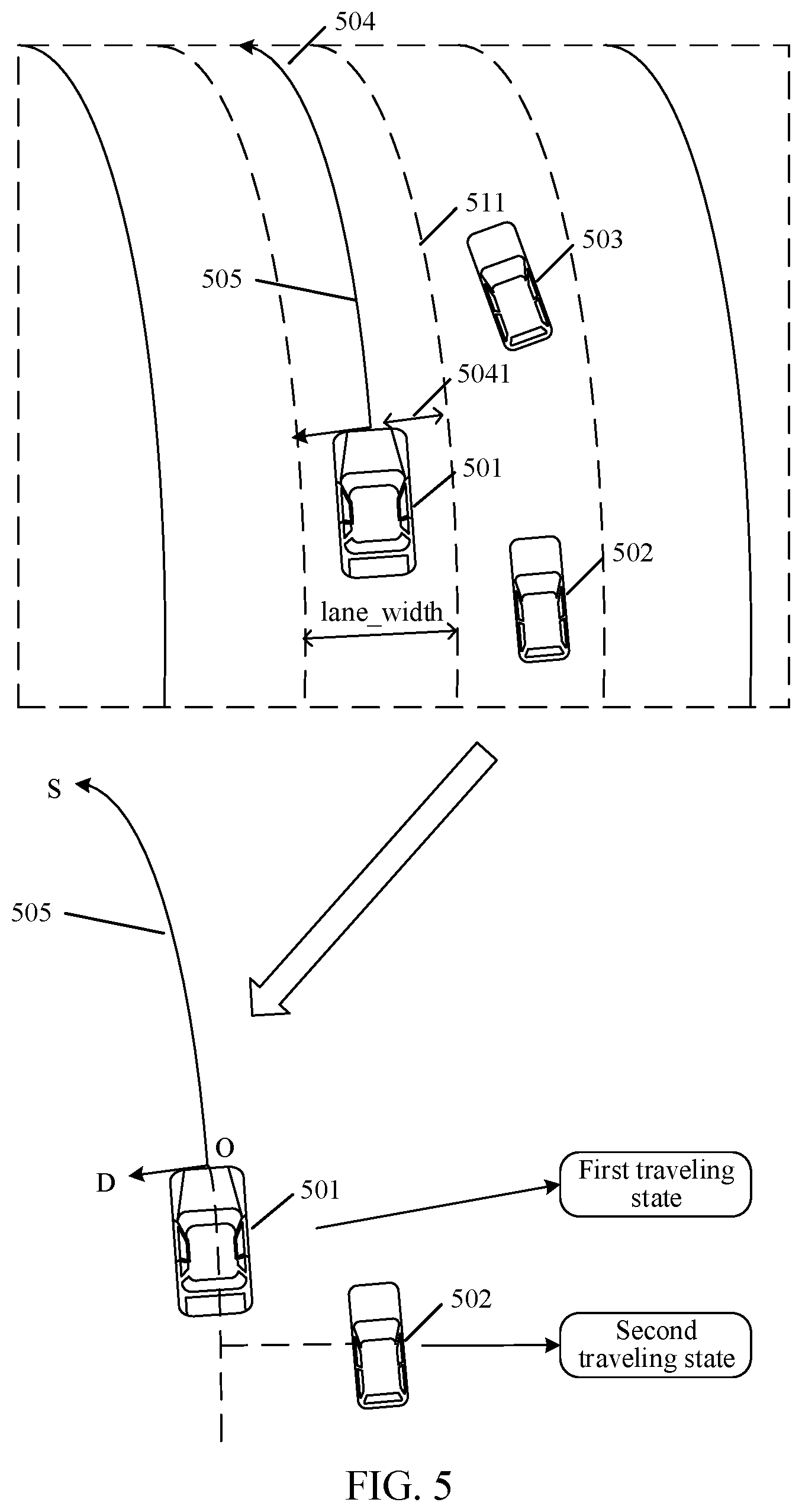 Patent US12351210 Figure 6 – Vehicle-based data processing method and apparatus, computer, and storage medium