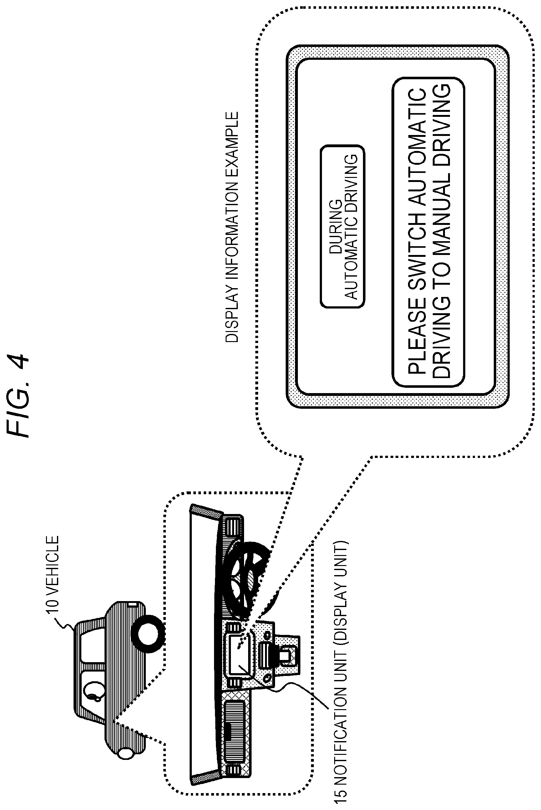 Patent US12351215 Figure 4 – Information processing device, mobile device, information processing system, and method