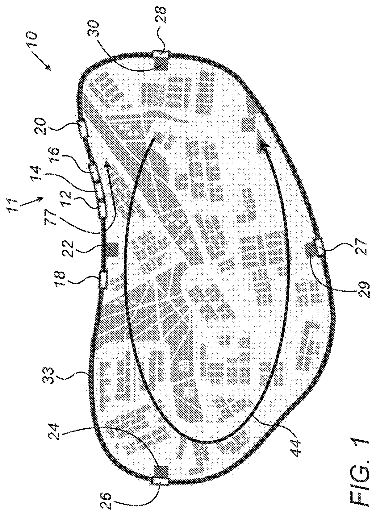 Patent US12351216 Figure 1 – Coupling between moving cars of a transportation system