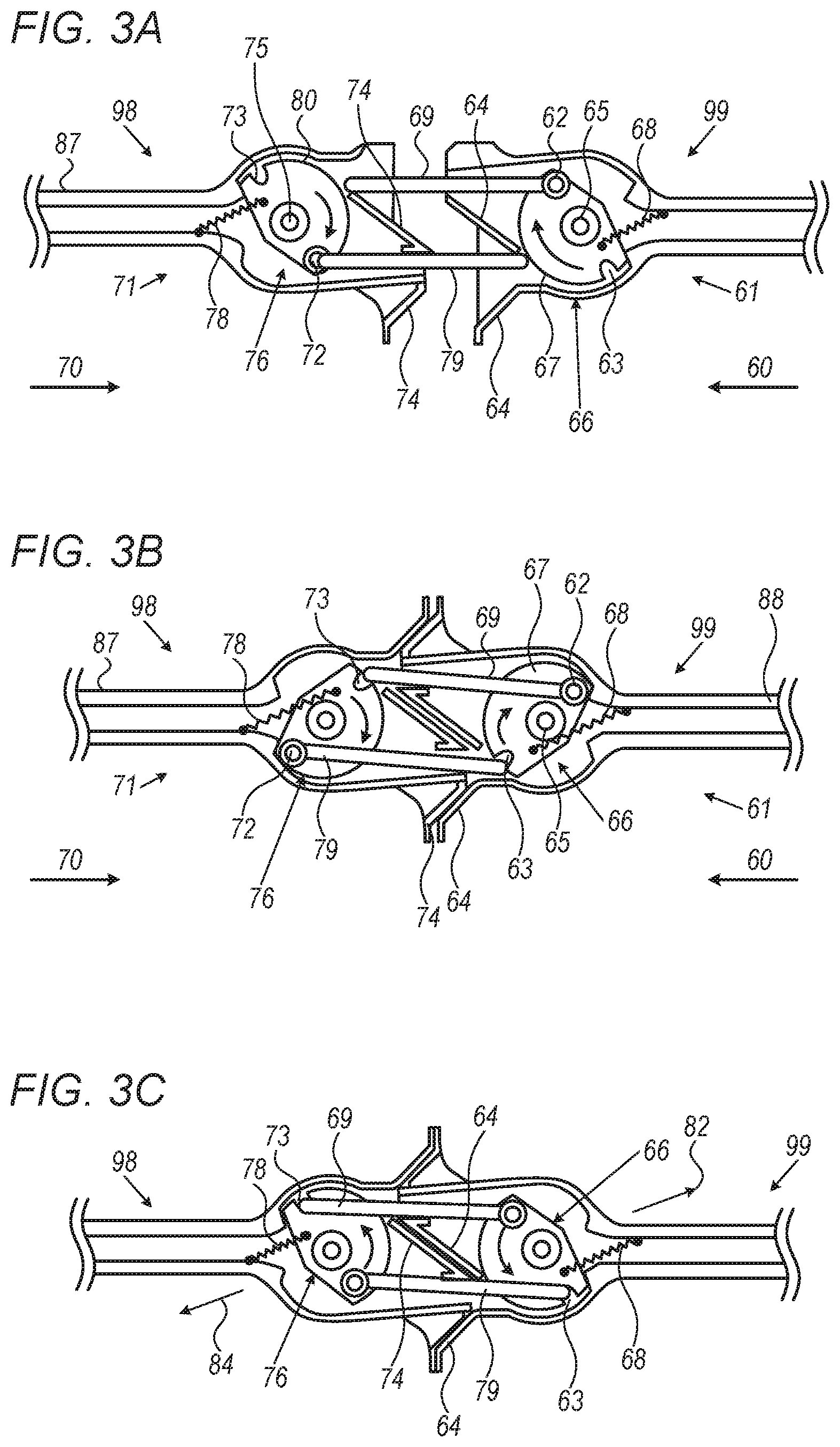 Patent US12351216 Figure 3 – Coupling between moving cars of a transportation system