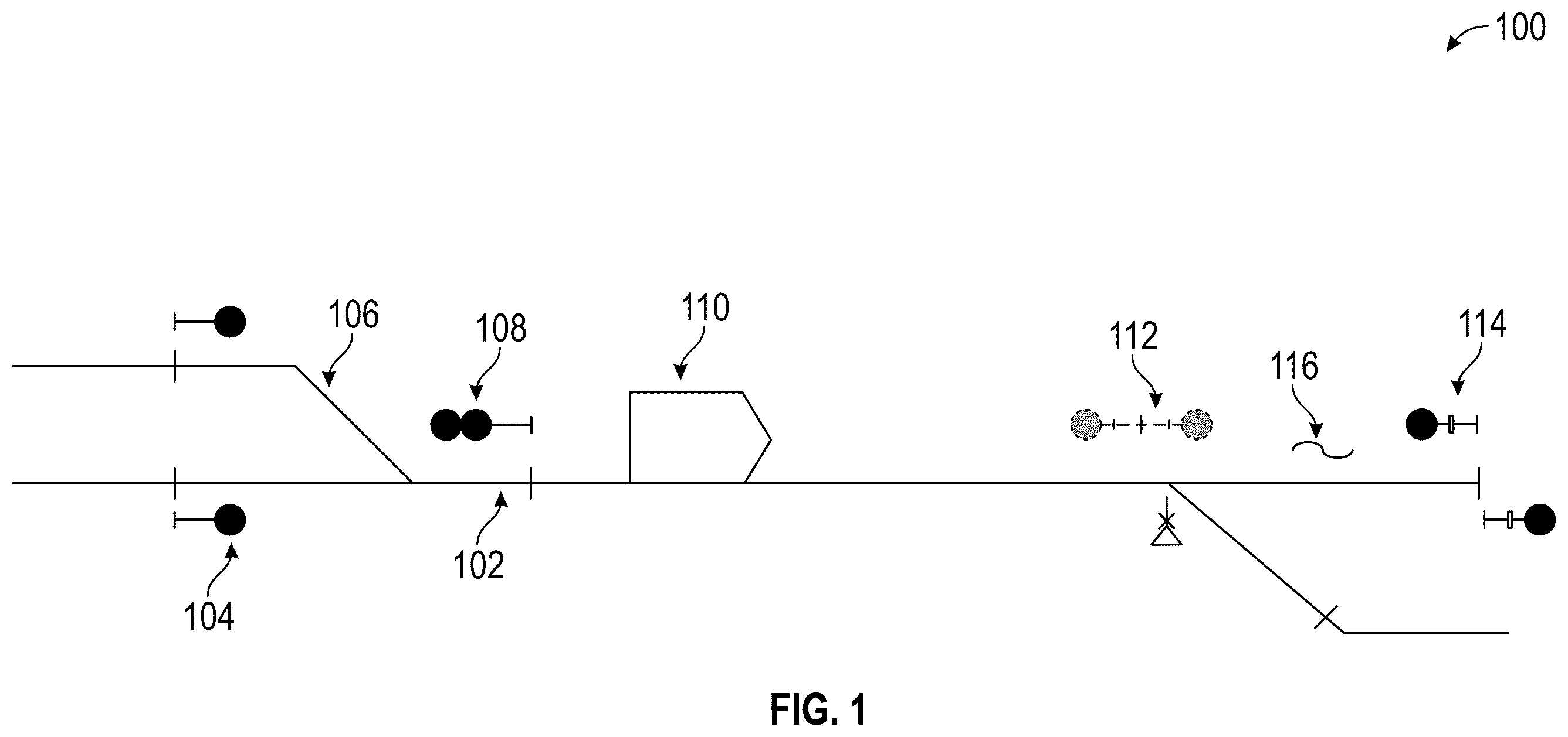 Patent US12351219 Figure 1 – System and method for virtual approach signal restriction upgrade