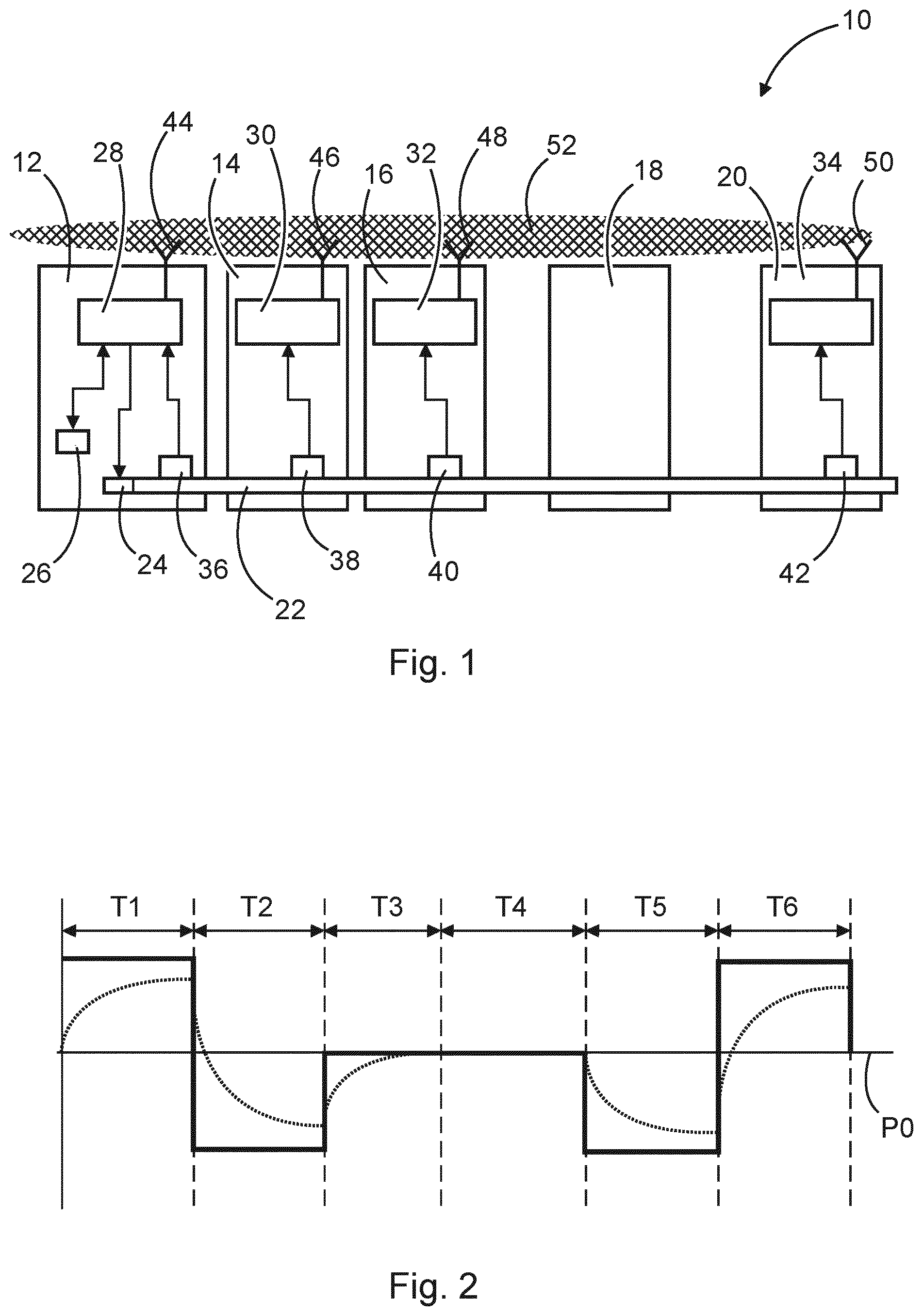 Patent US12351221 Figure 1 – Method for identification of car order on a train and control device for a railcar