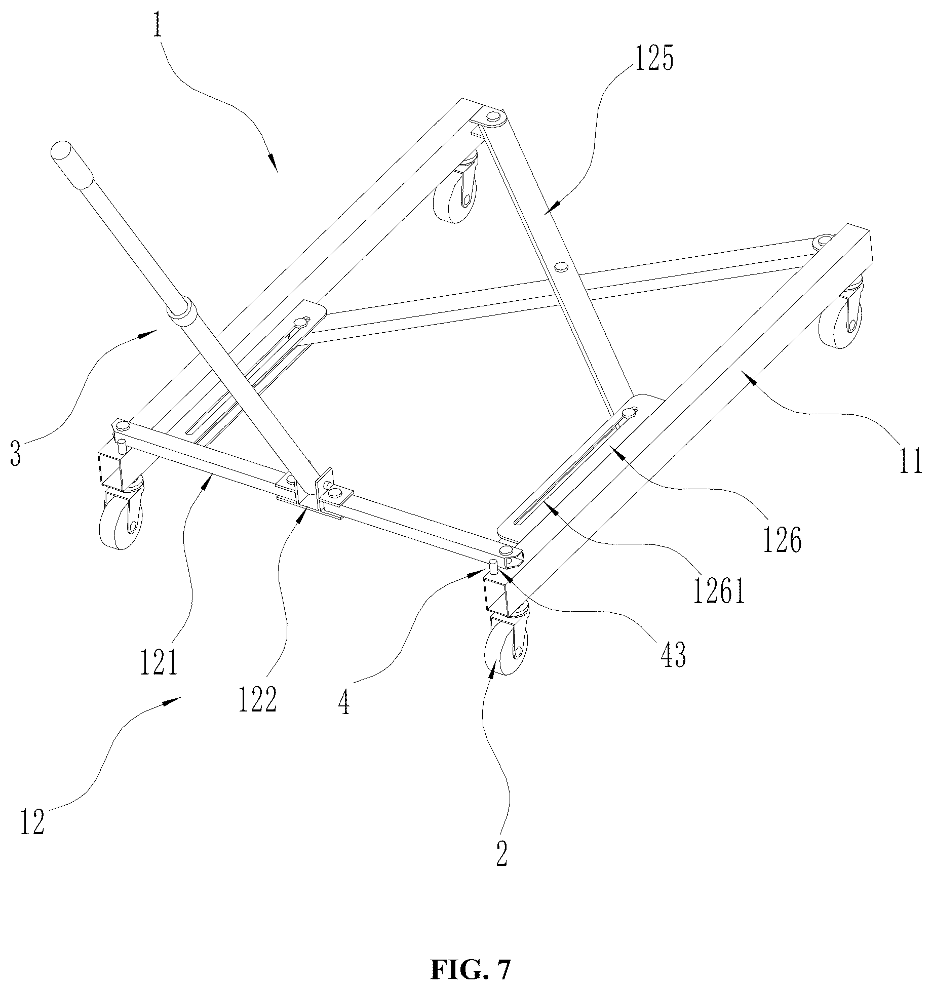 Patent US12351226 Figure 5 – Transfer trolley and outdoor transfer device