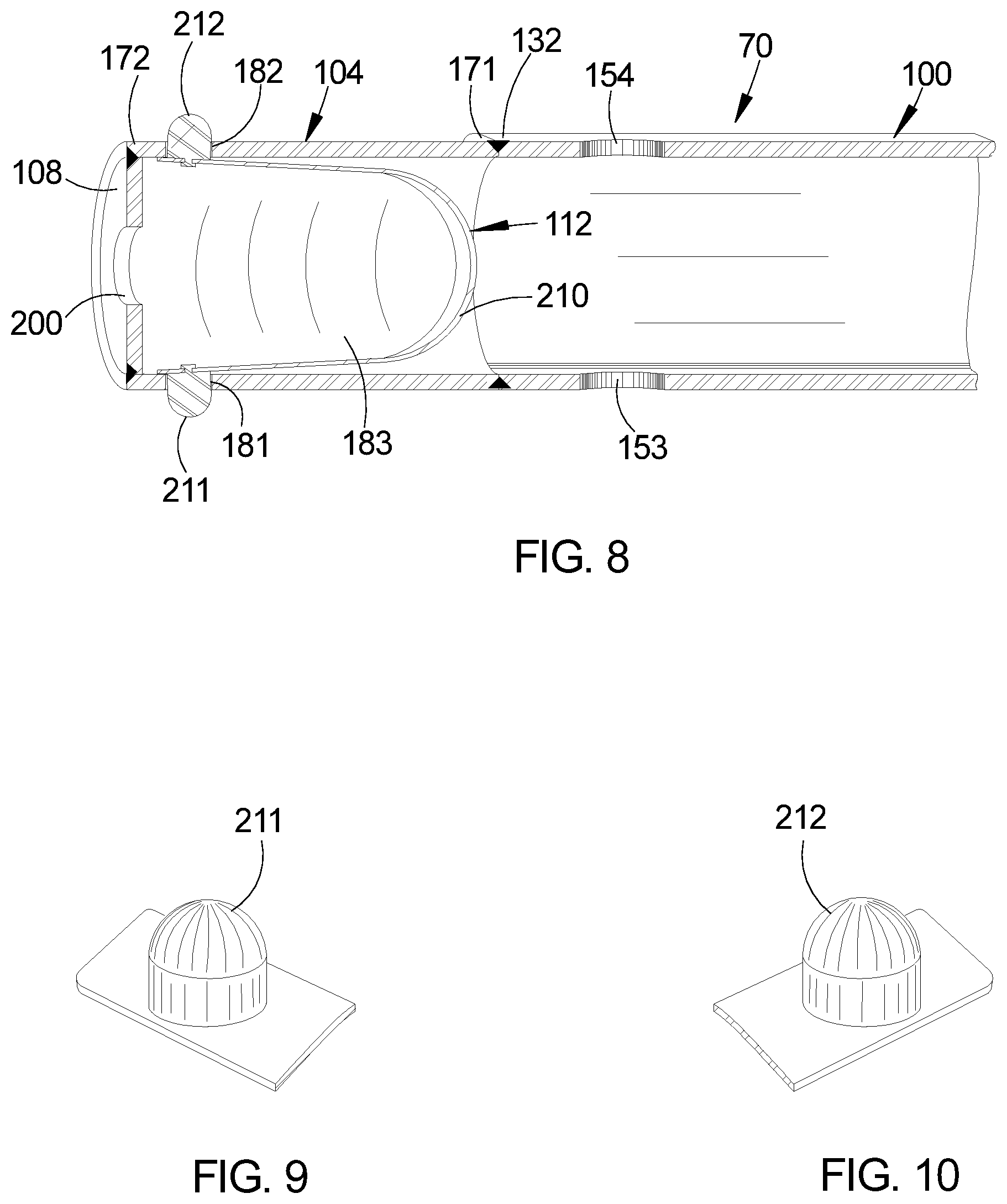 Patent US12351227 Figure 7 – Cargo hauling assembly and method of utilizing the cargo hauling assembly on a vehicle