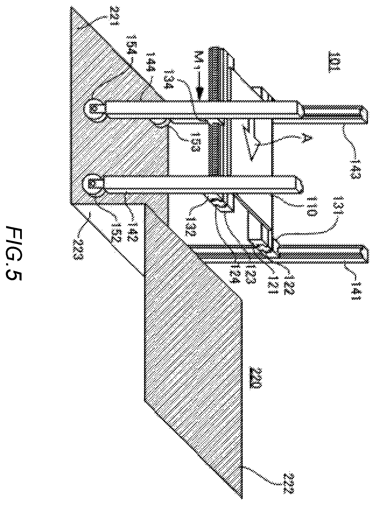 Patent US12351228 Figure 5 – Transportation device