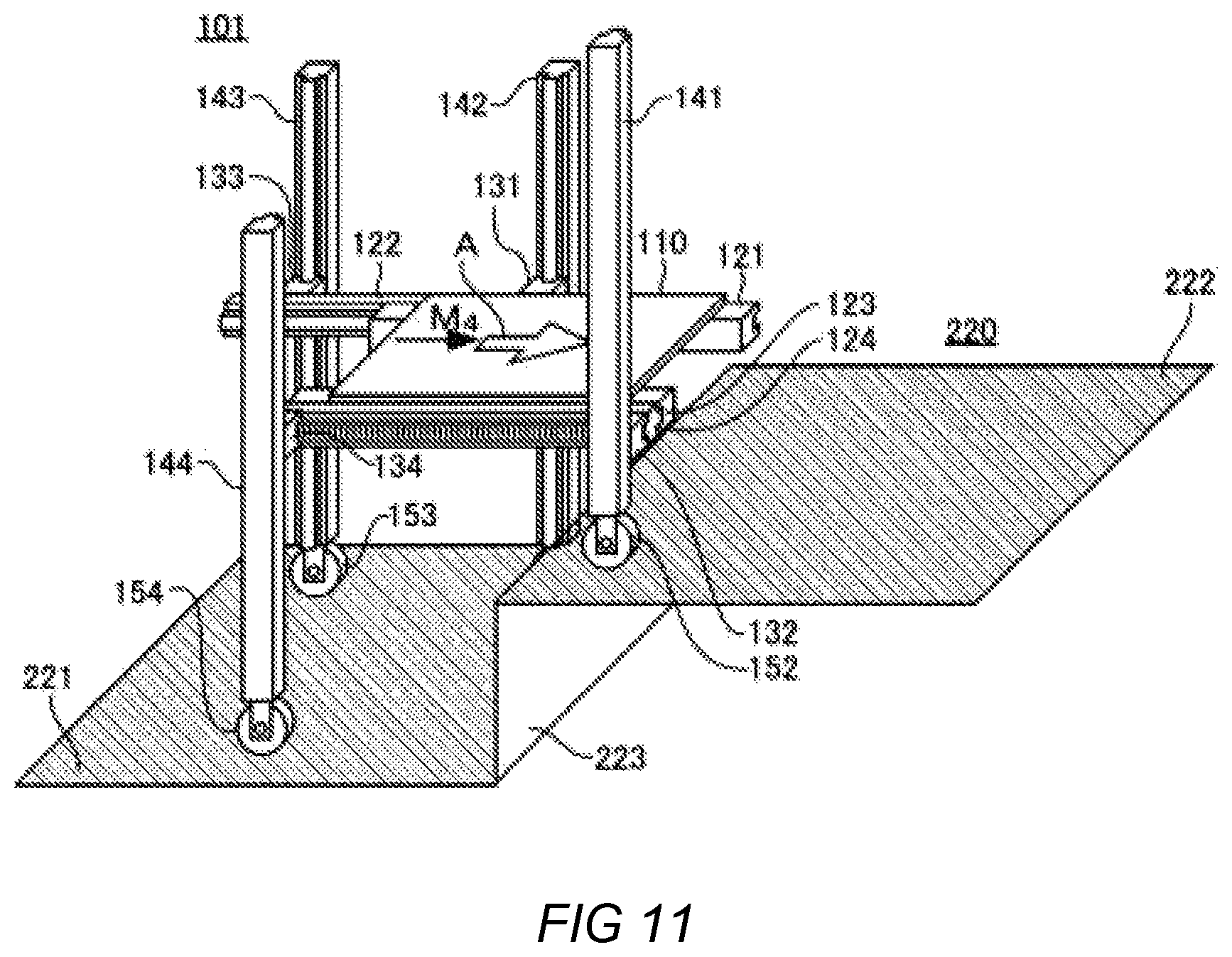 Patent US12351228 Figure 11 – Transportation device