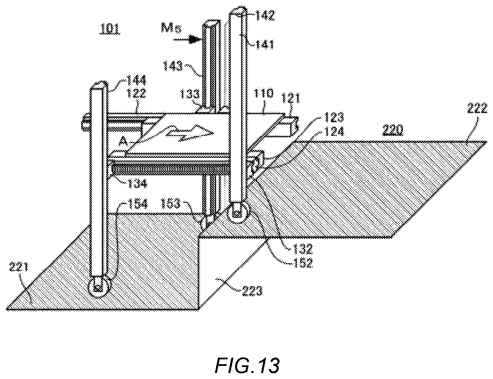 Patent US12351228 Figure 13 – Transportation device