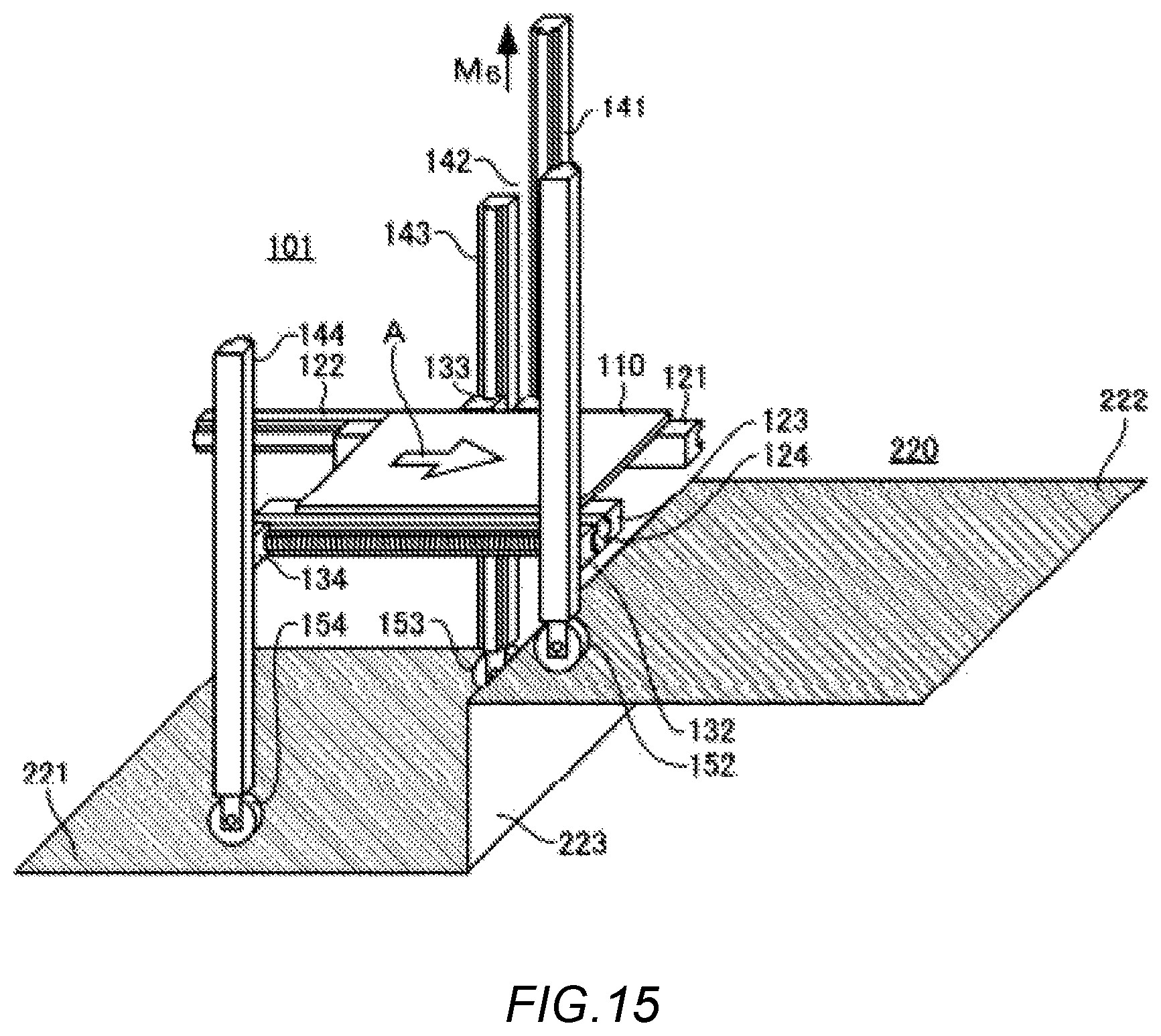 Patent US12351228 Figure 15 – Transportation device