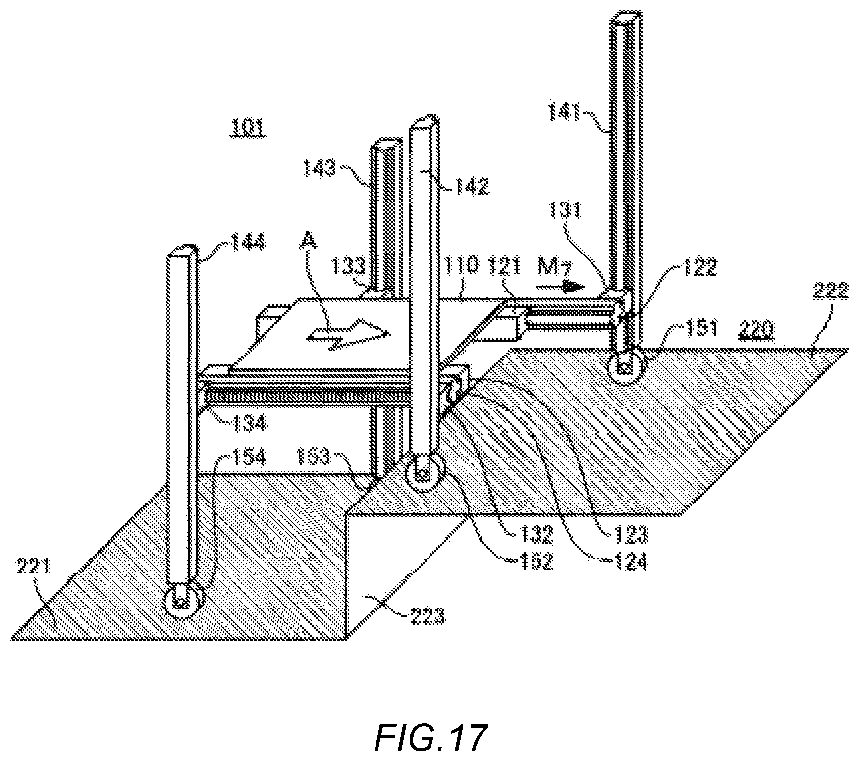 Patent US12351228 Figure 17 – Transportation device