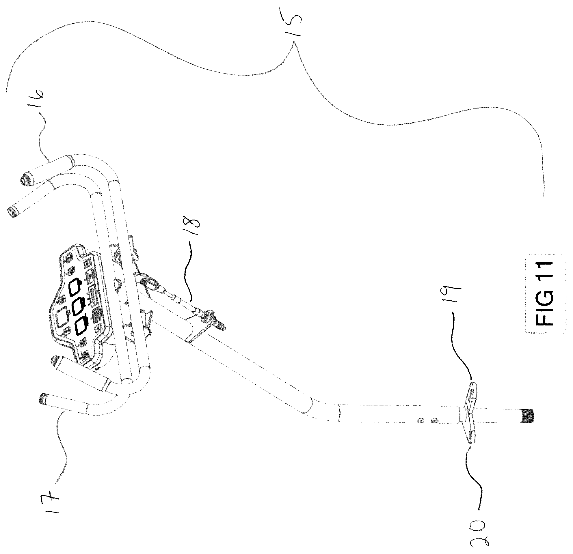 Patent US12351235 Figure 11 – Vehicle articulating and caster steering