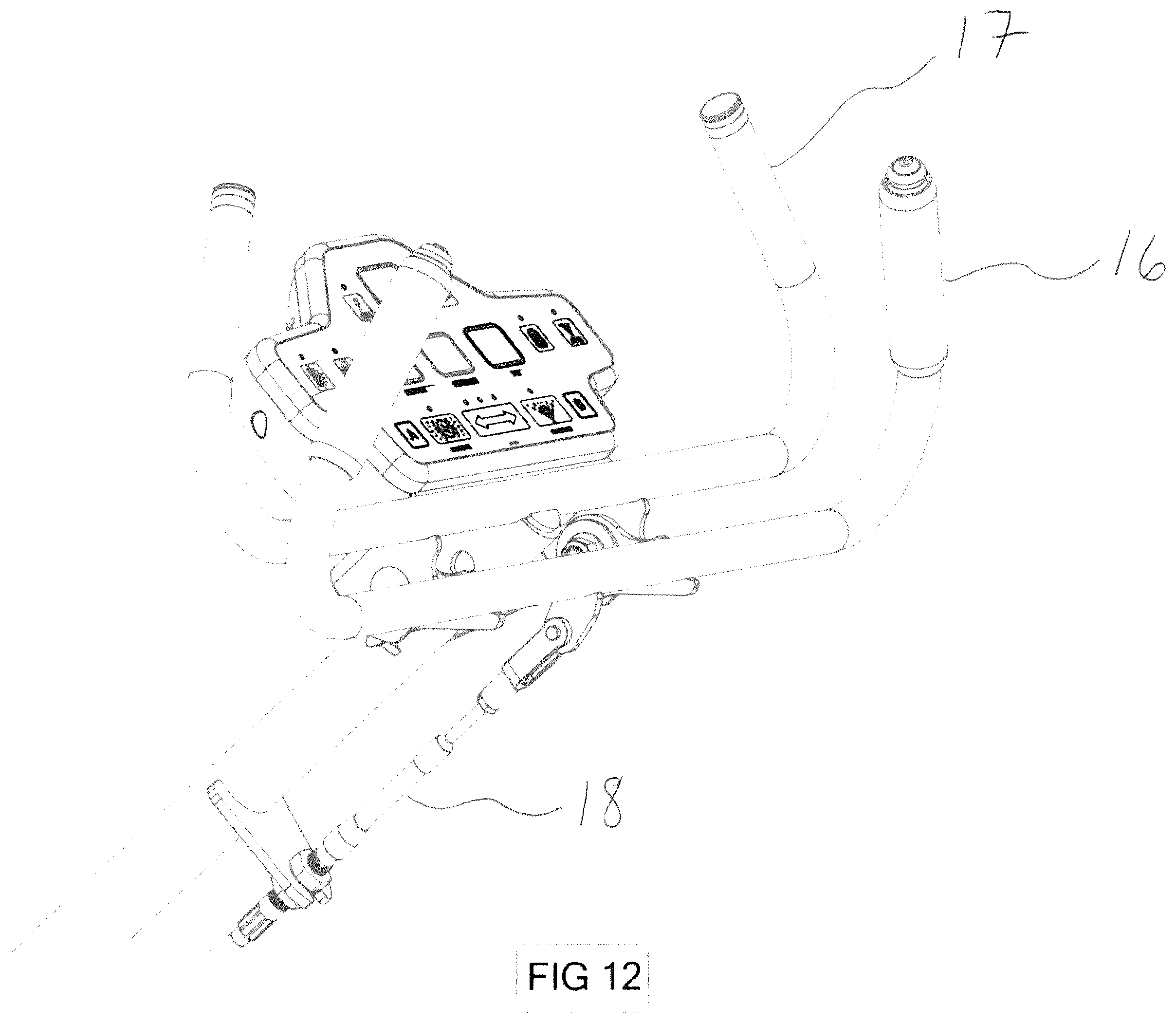 Patent US12351235 Figure 12 – Vehicle articulating and caster steering