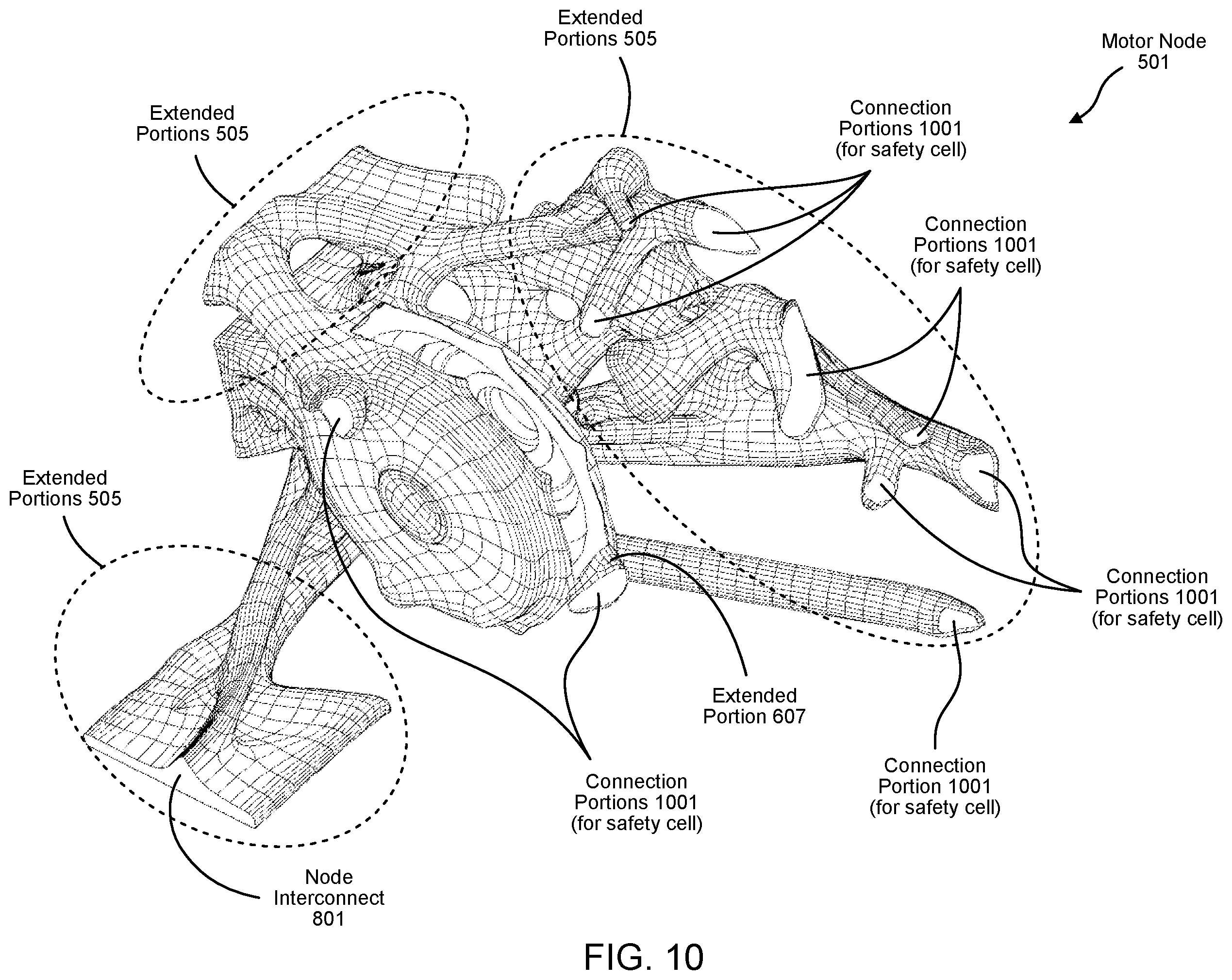 Patent US12351238 Figure 10 – Motor nodes