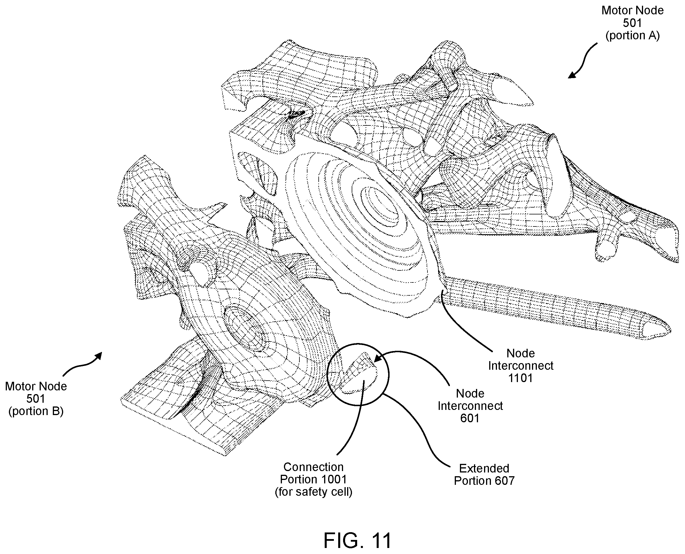 Patent US12351238 Figure 11 – Motor nodes