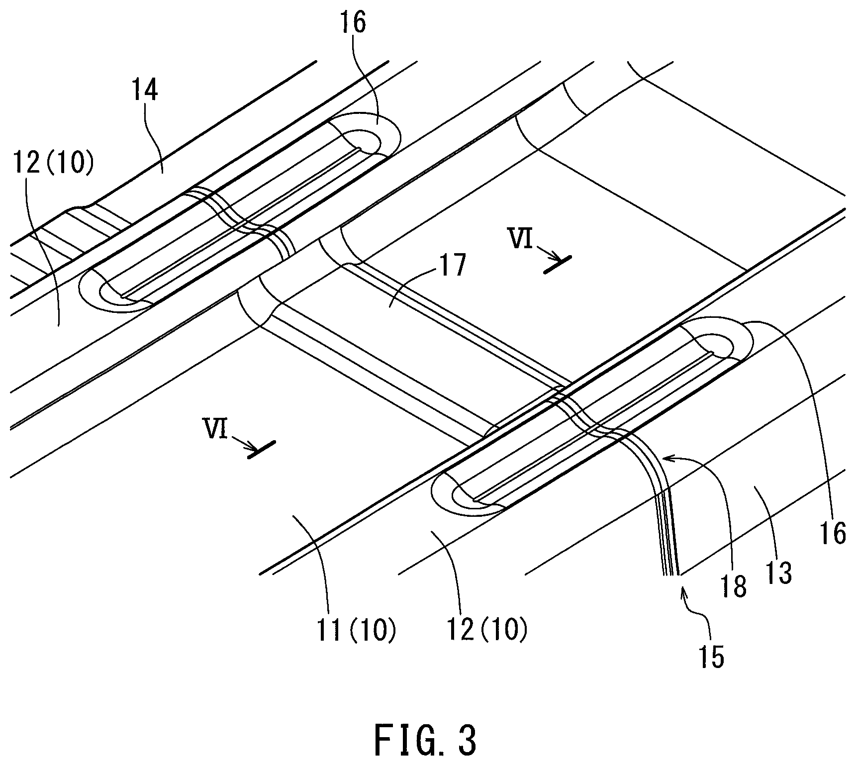Patent US12351241 Figure 3 – Vehicle strengthening member