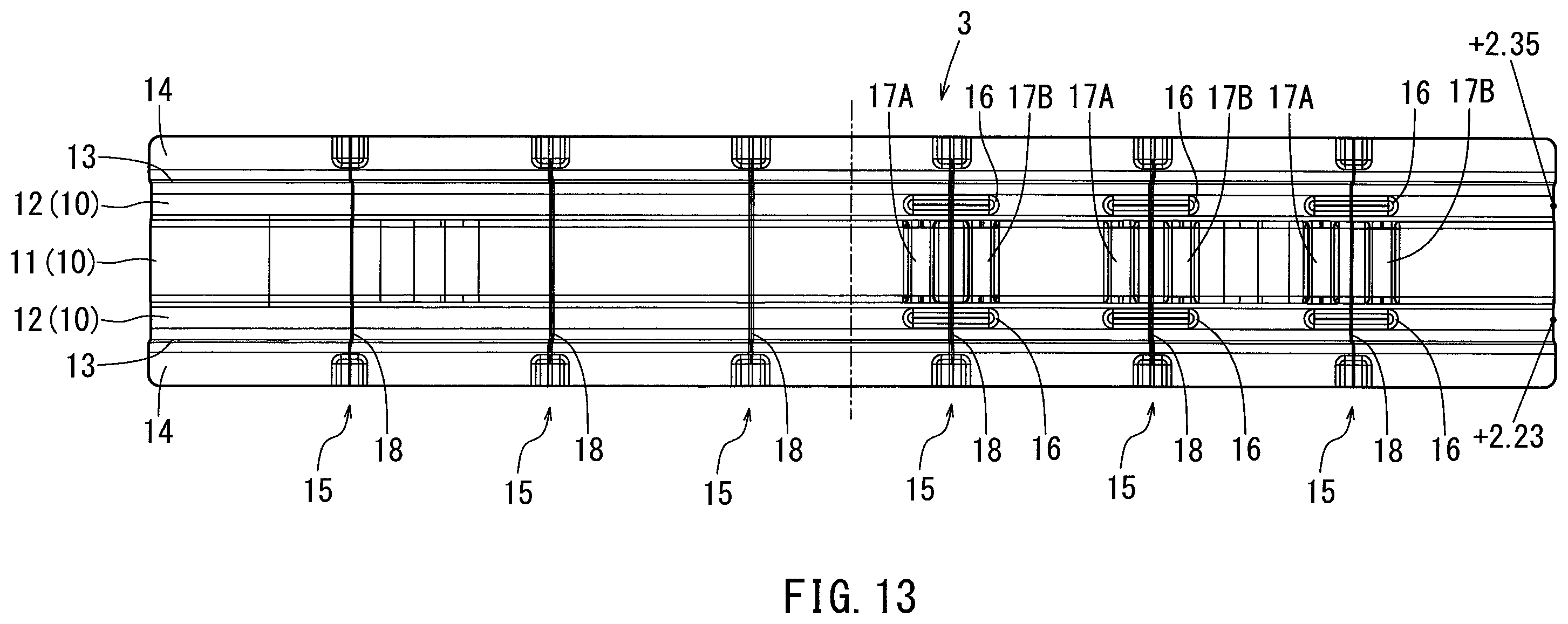 Patent US12351241 Figure 11 – Vehicle strengthening member