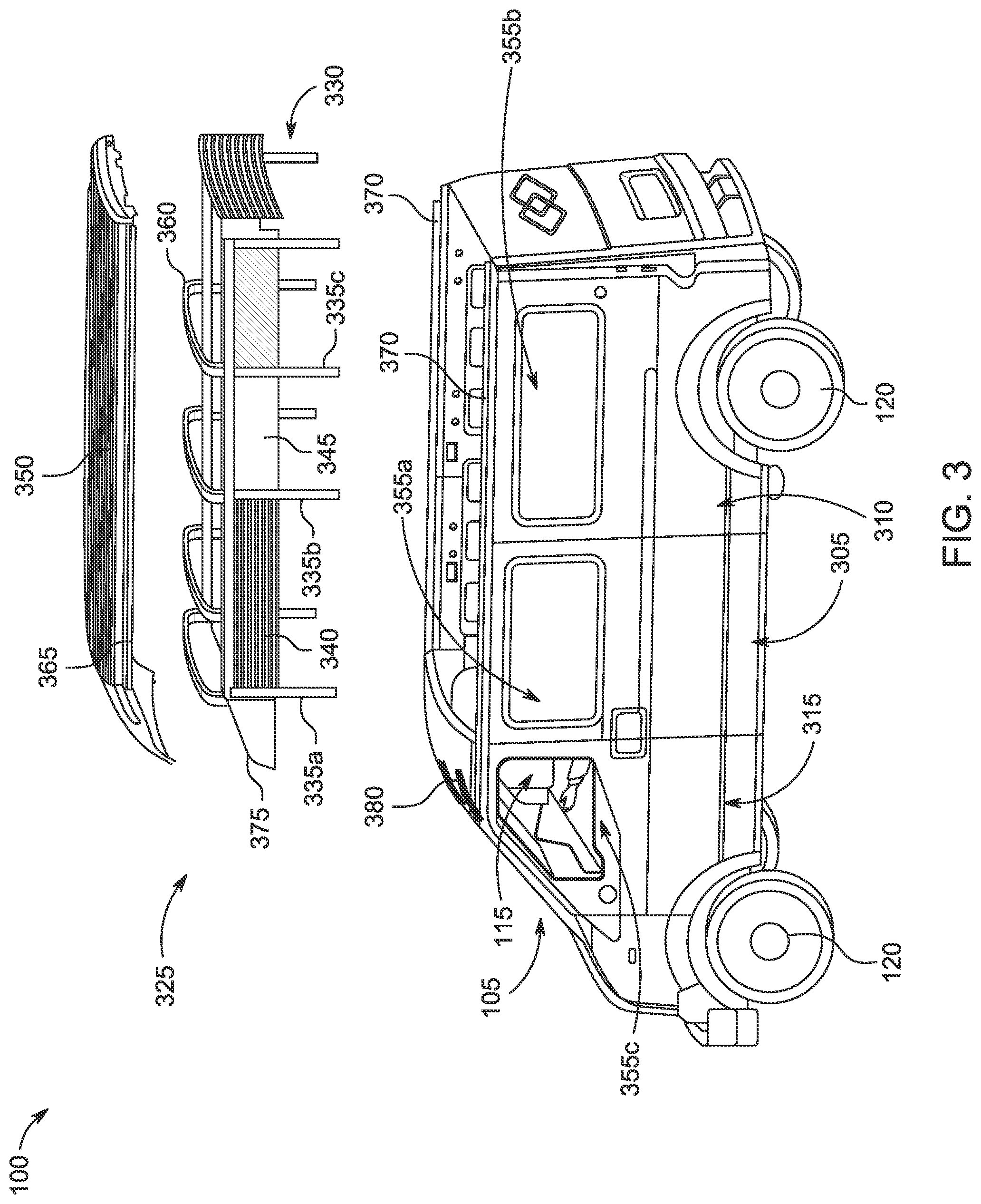Patent US12351245 Figure 3 – Adjustable roof assembly