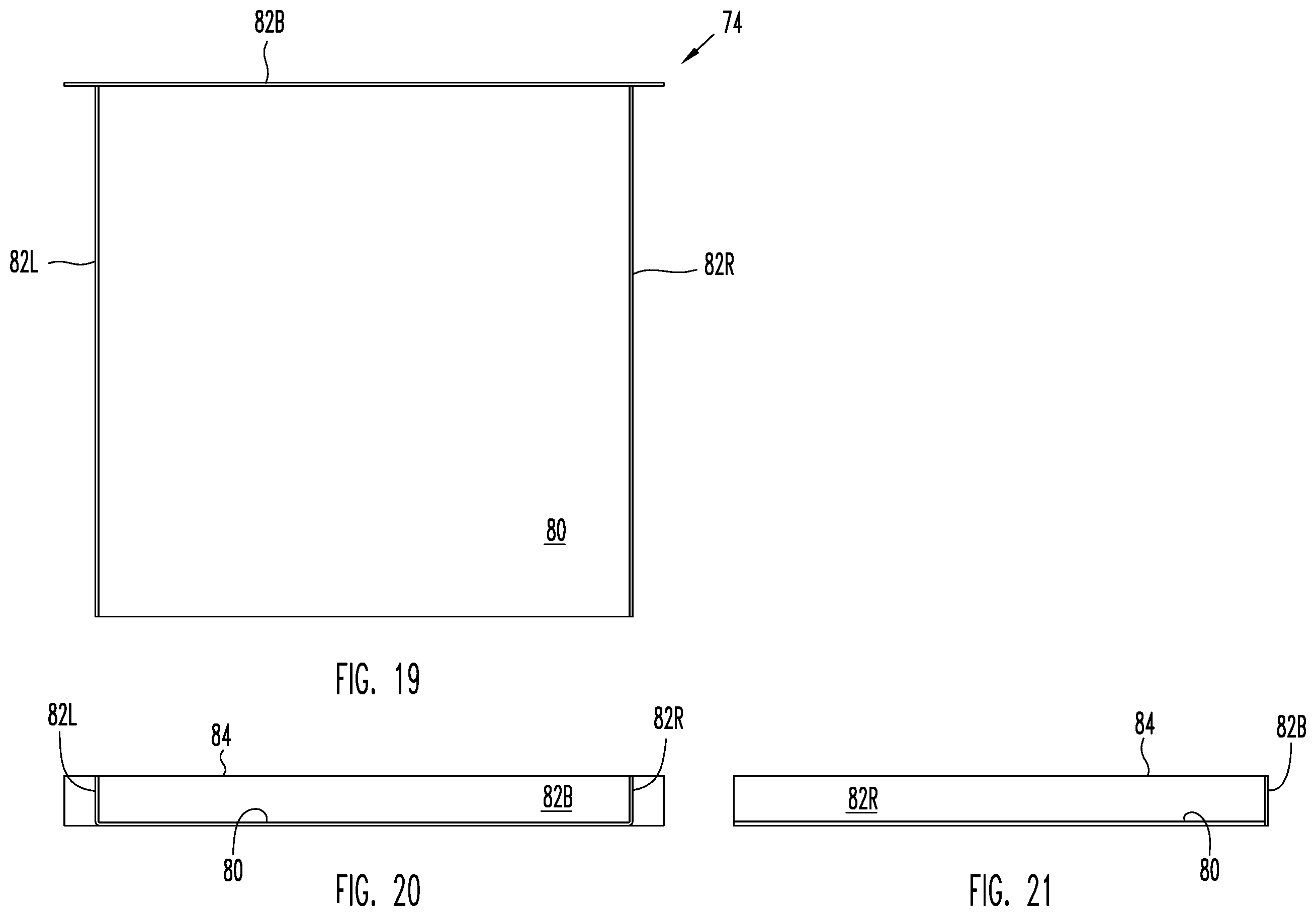 Patent US12351247 Figure 5 – Spare tire storage assembly
