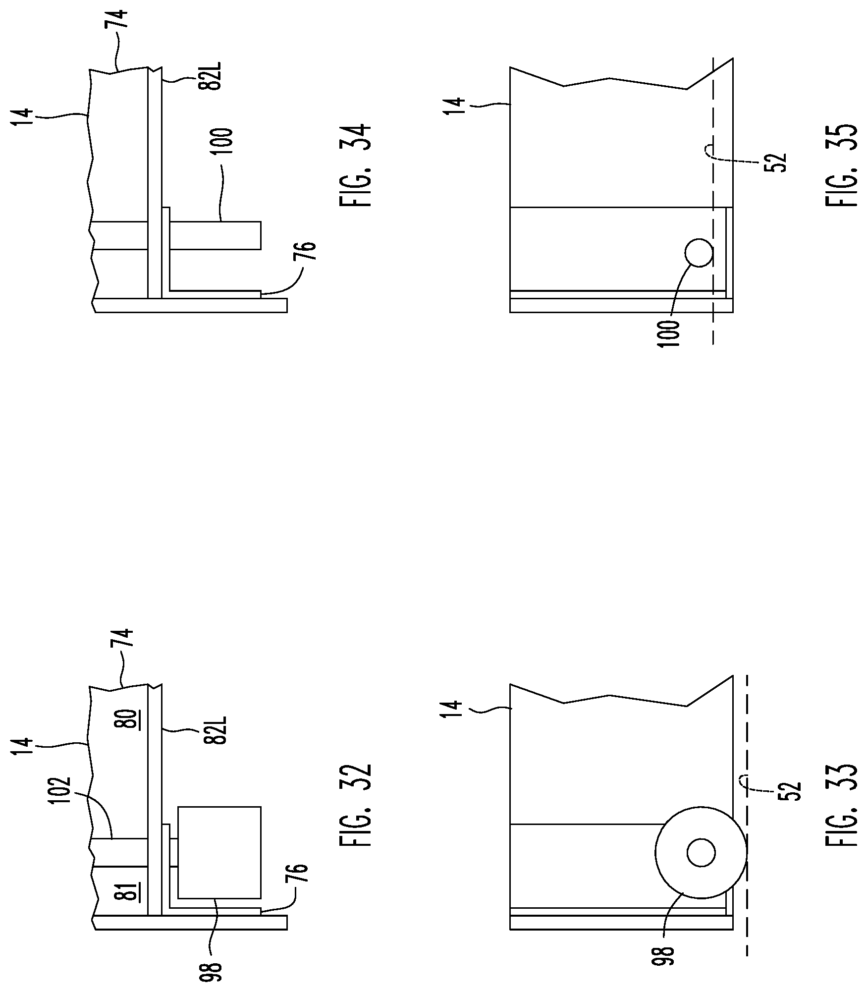 Patent US12351247 Figure 9 – Spare tire storage assembly