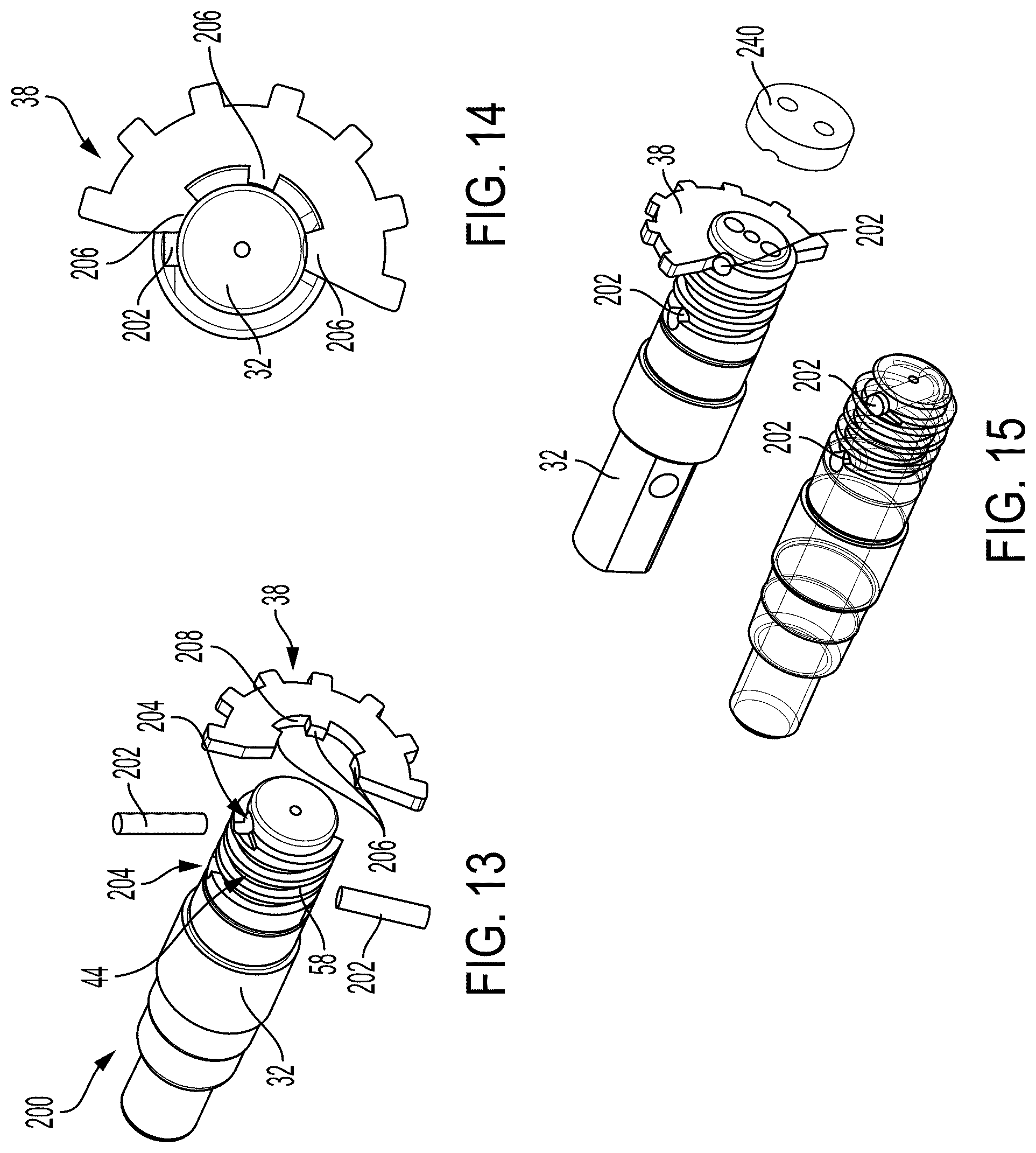 Patent US12351249 Figure 8 – Steer-by-wire rotational travel stop