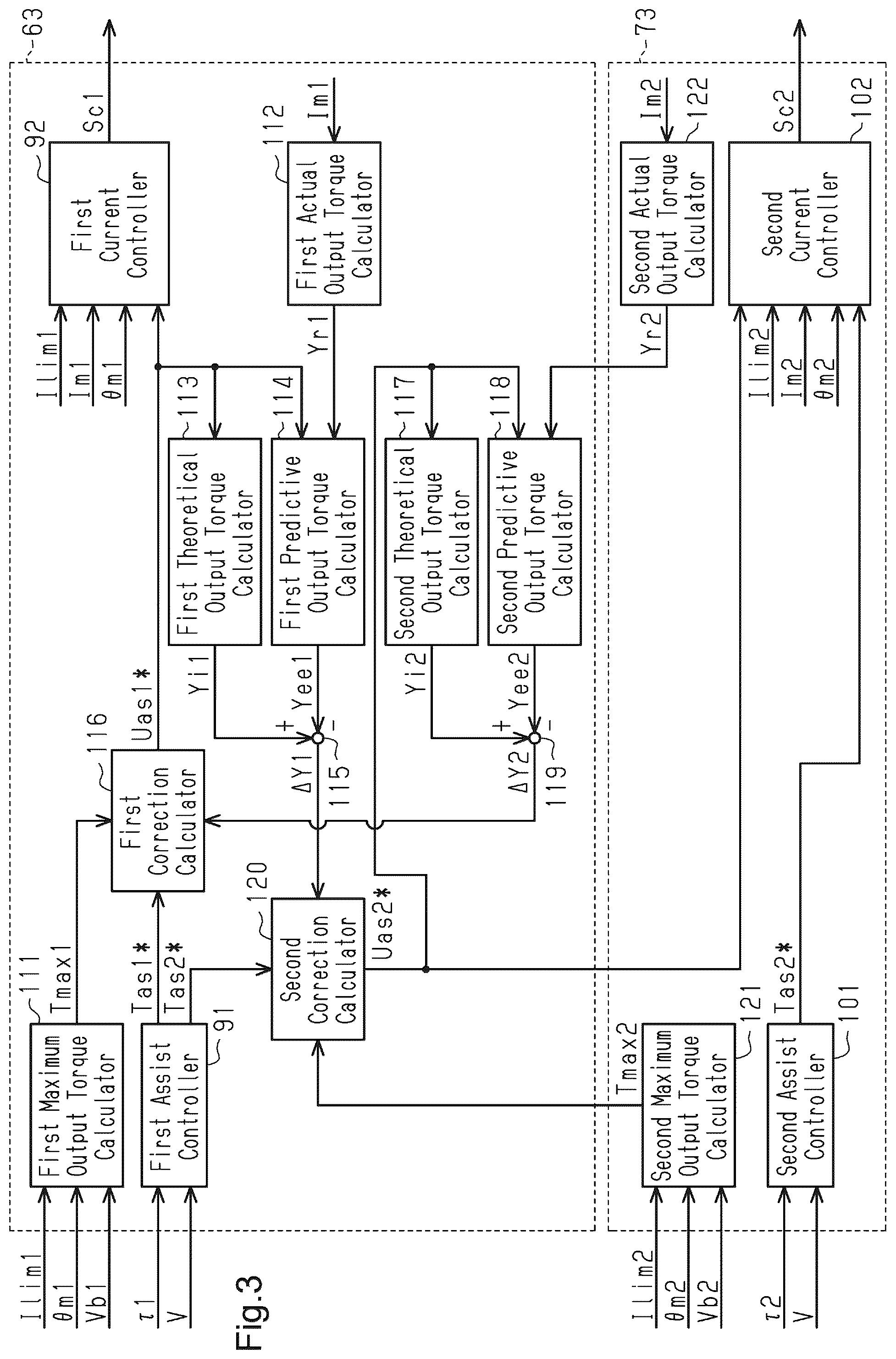 Patent US12351251 Figure 3 – Motor control device and motor control method