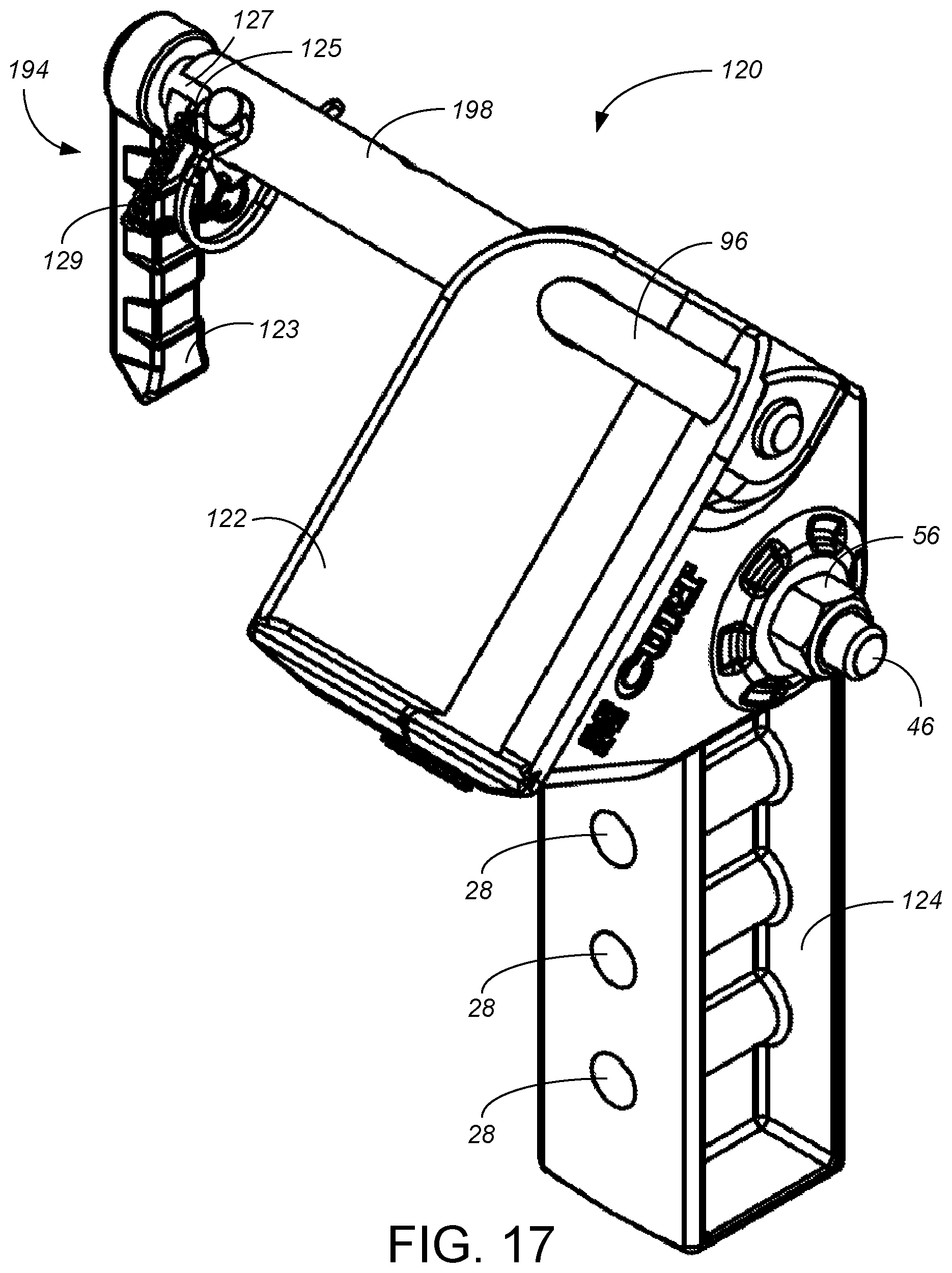 Patent US12351255 Figure 13 – Fifth wheel hitch