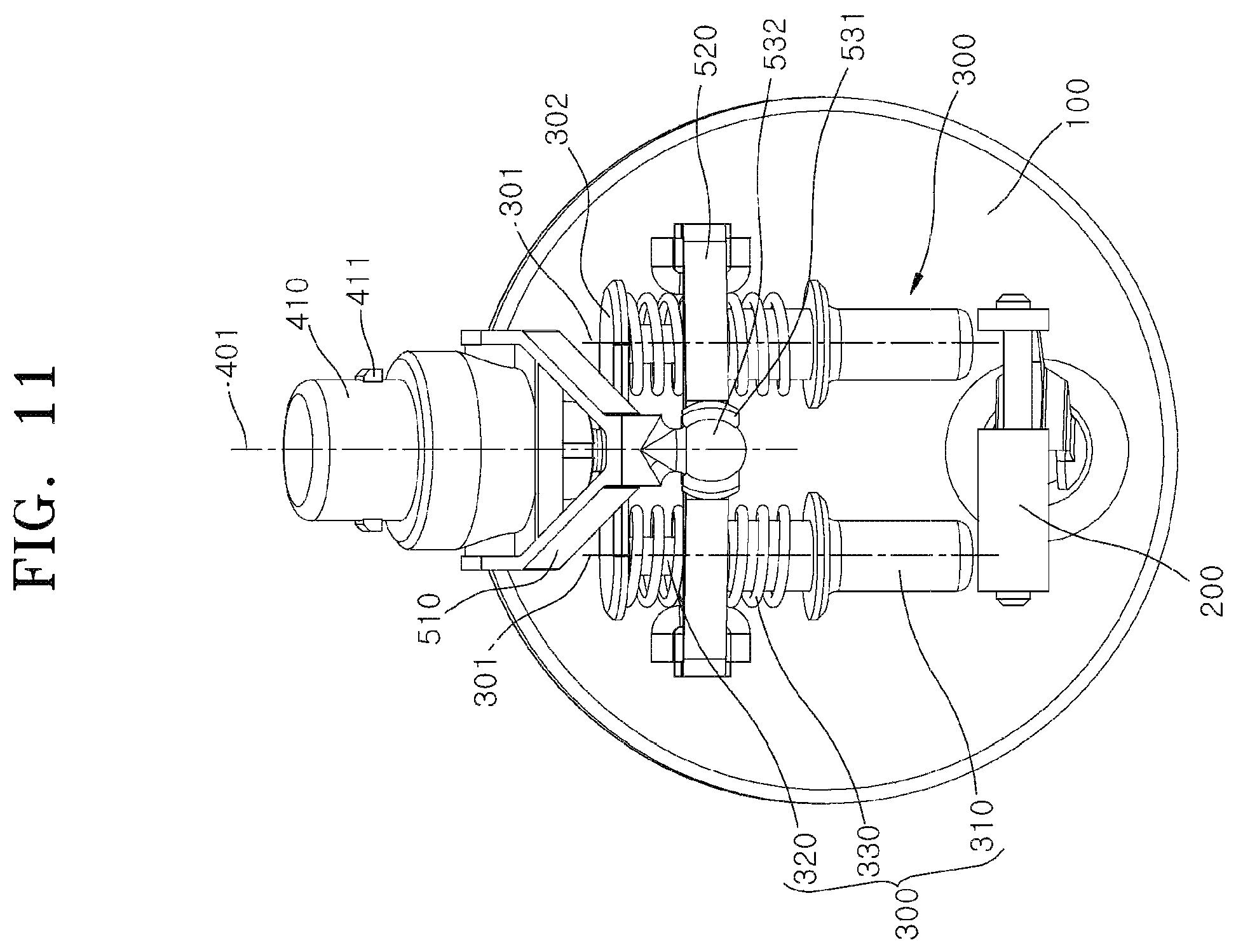 Patent US12351258 Figure 11 – Corner module apparatus
