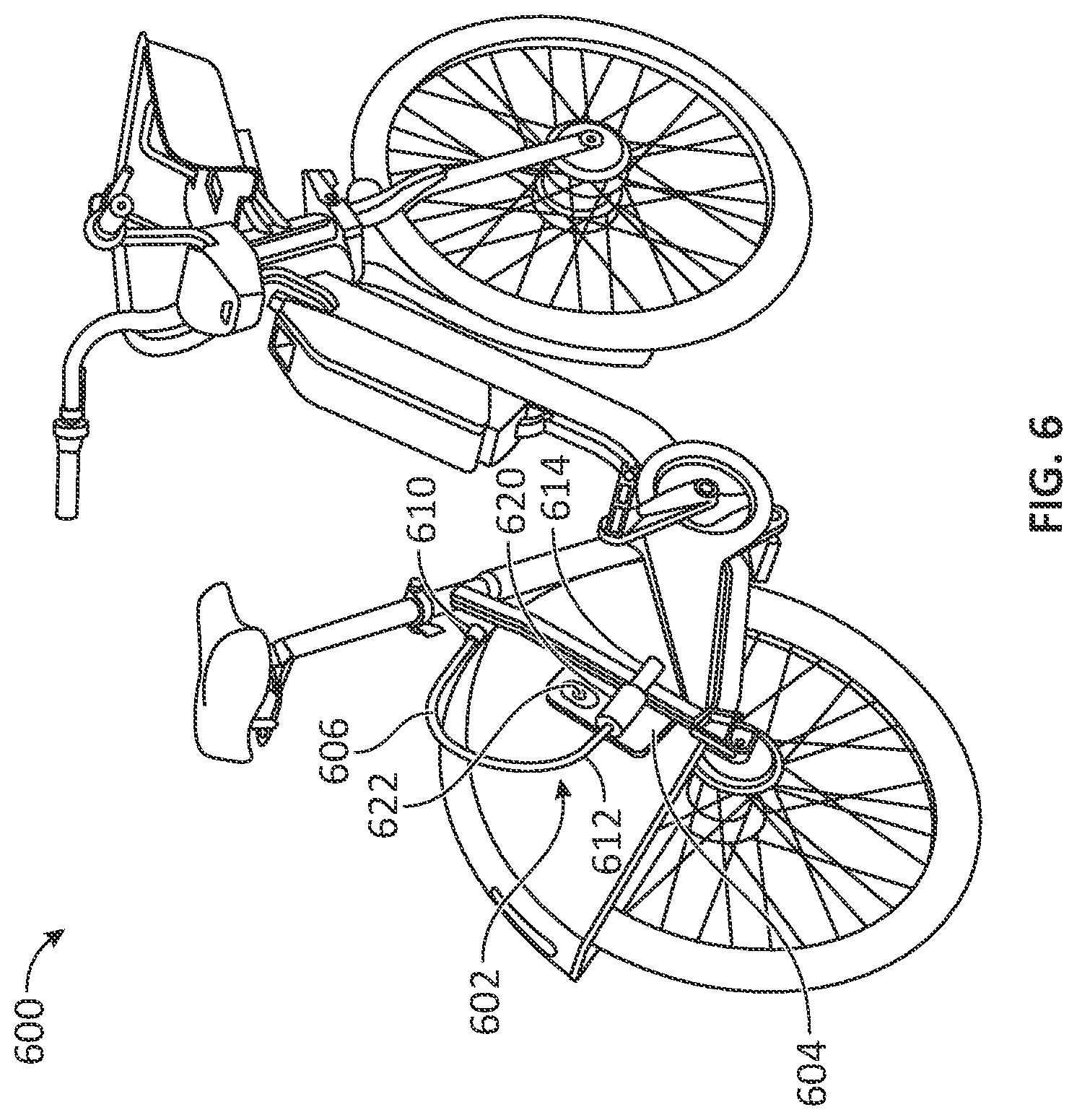 Patent US12351262 Figure 11 – Micromobility transit vehicle cable lock assembly systems and methods