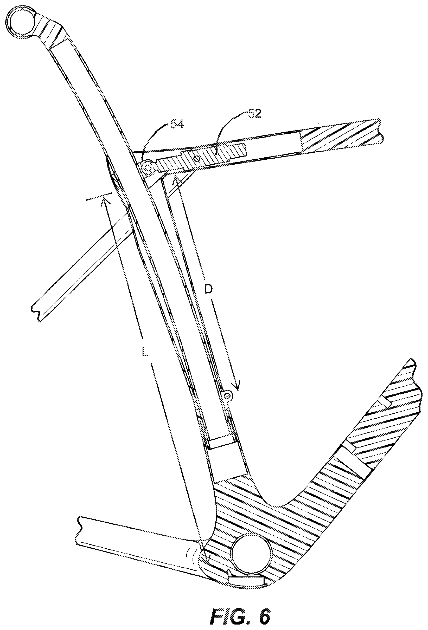 Patent US12351263 Figure 5 – Bicycle with compliant seat post interface