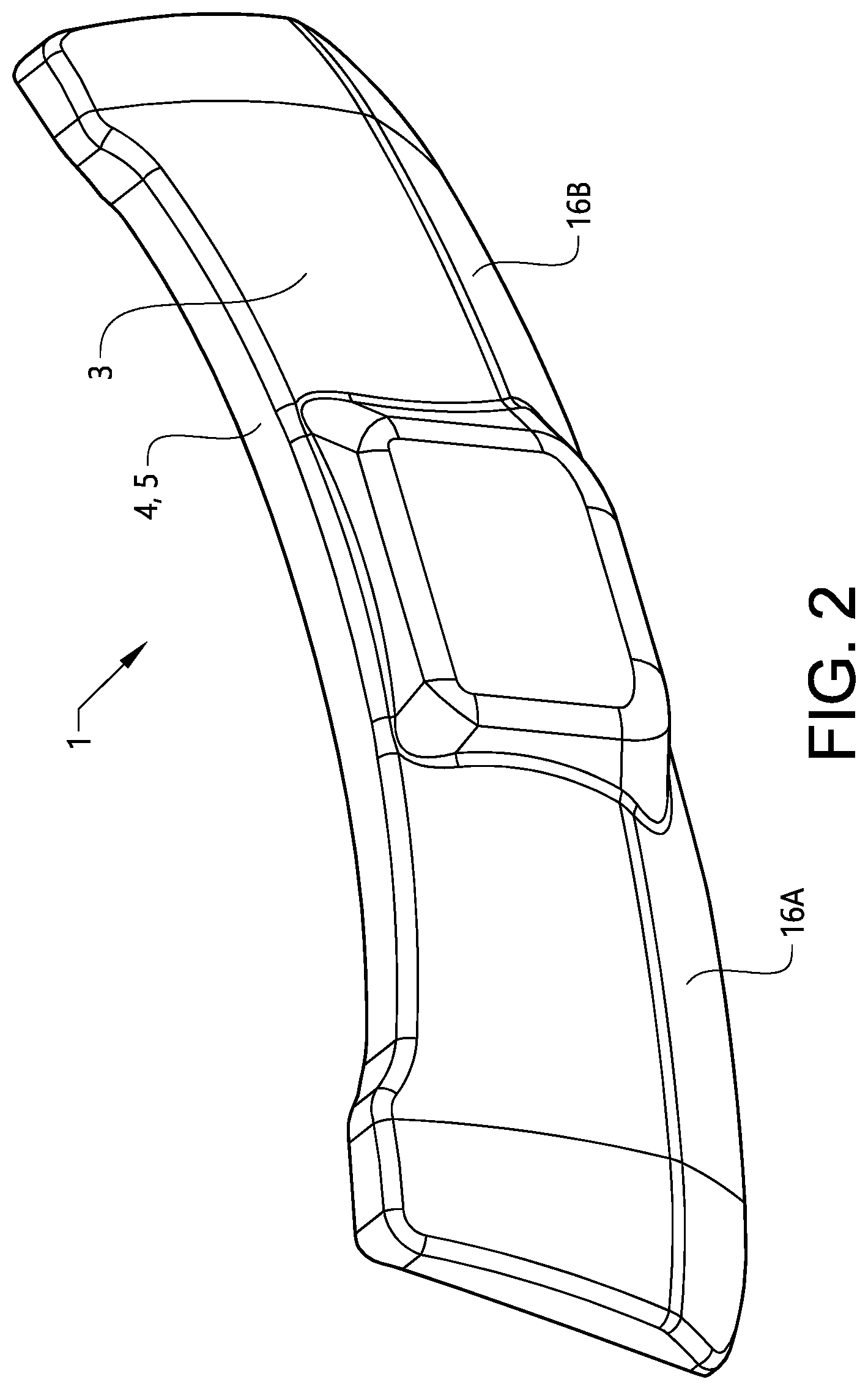 Patent US12351265 Figure 2 – Airbag system for a powered saddle-ride type vehicle and a powered saddle-ride type vehicle provided with such system