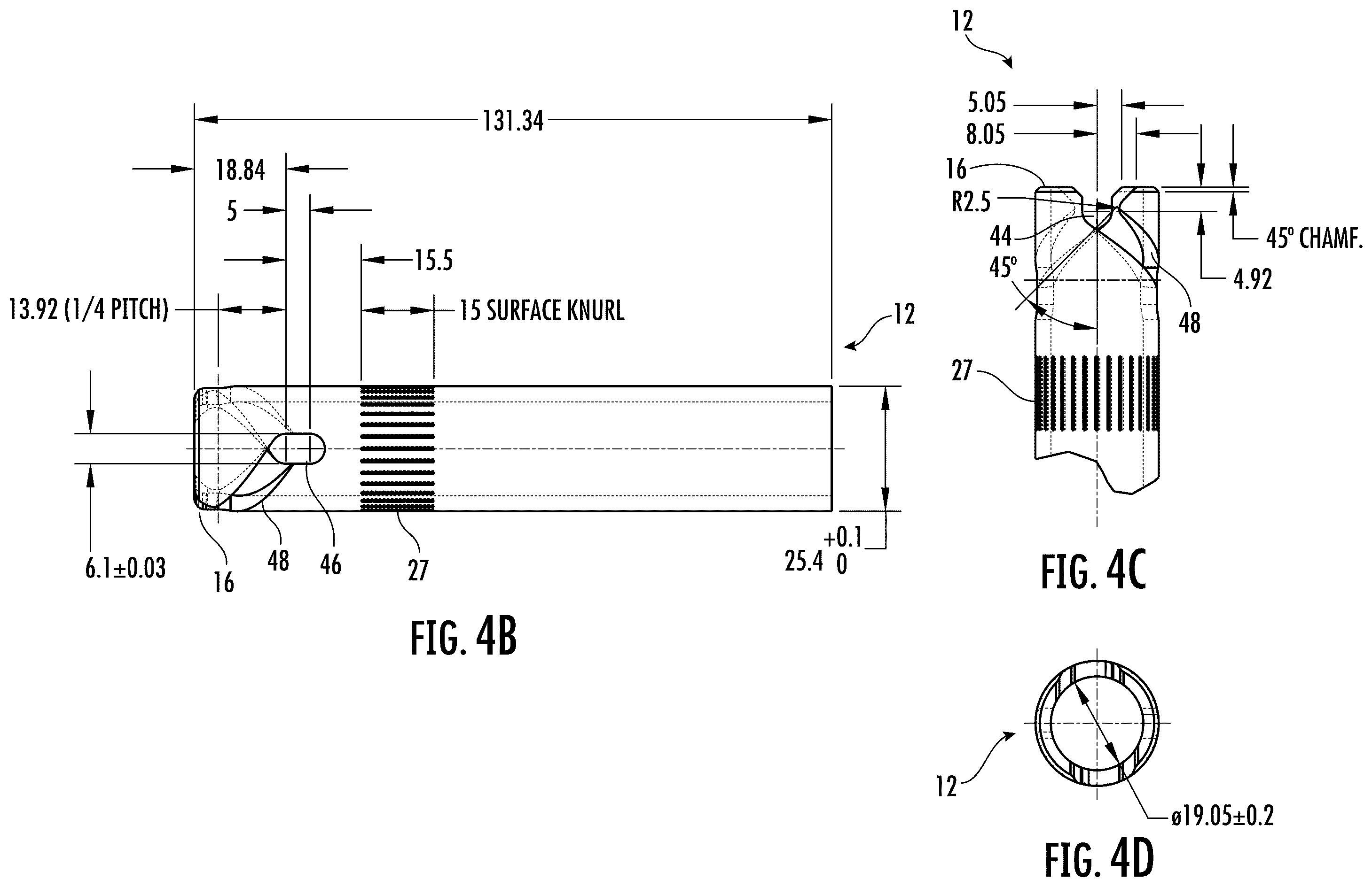 Patent US12351267 Figure 4 – Bicycle stem