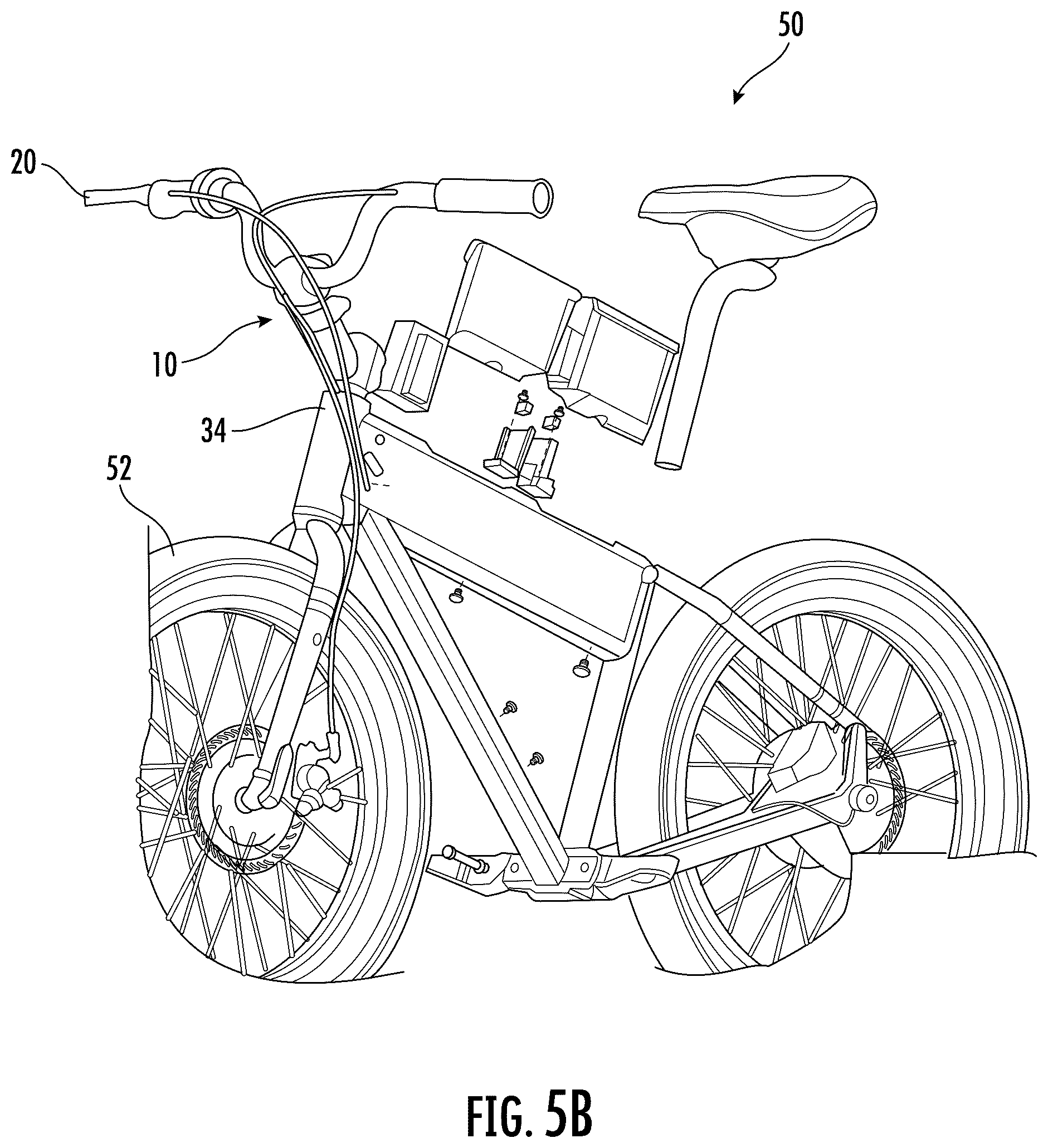 Patent US12351267 Figure 6 – Bicycle stem