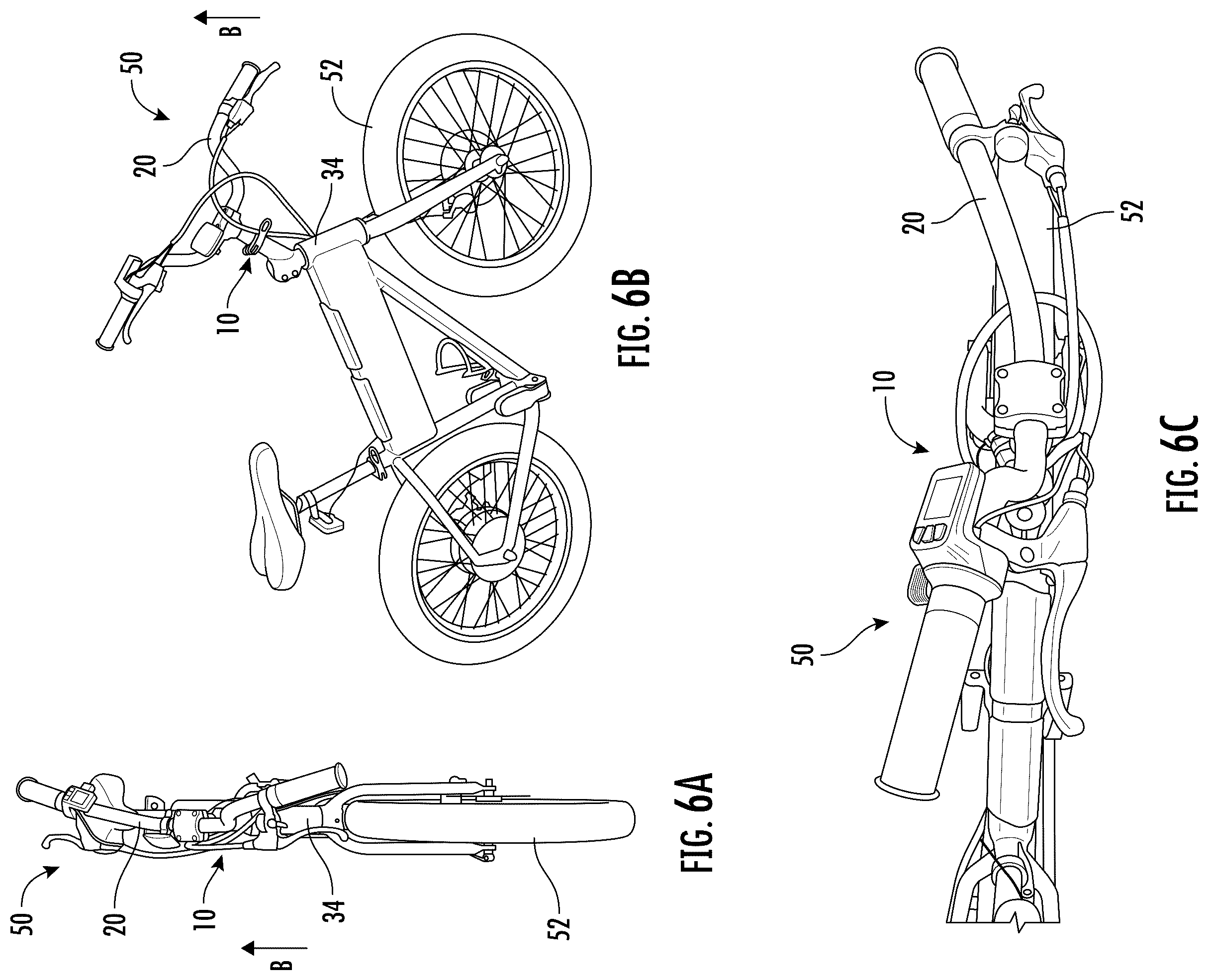 Patent US12351267 Figure 8 – Bicycle stem