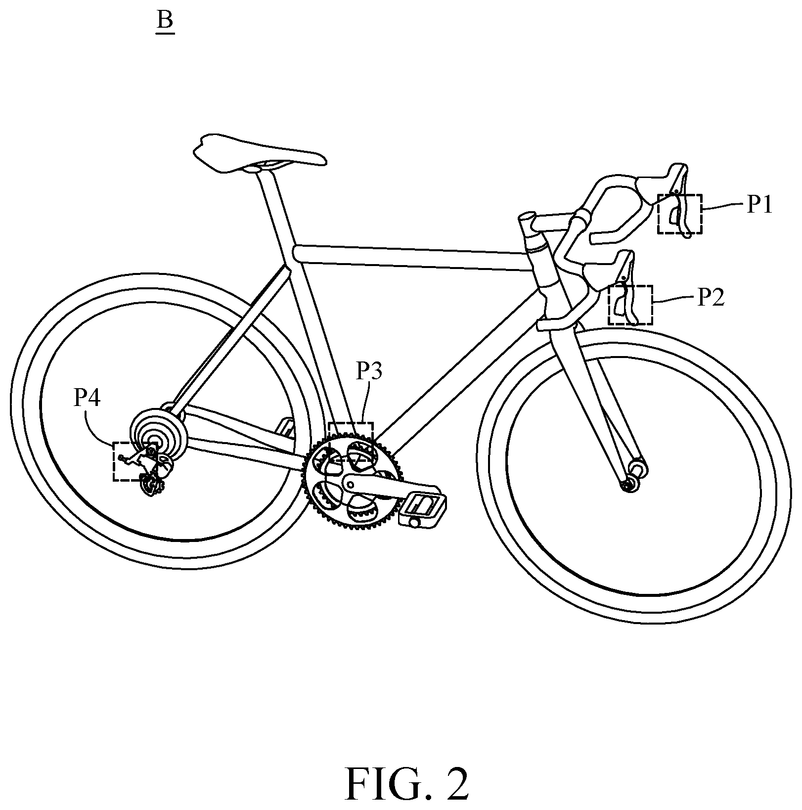 Patent US12351268 Figure 2 – Bicycle component and pairing method thereof